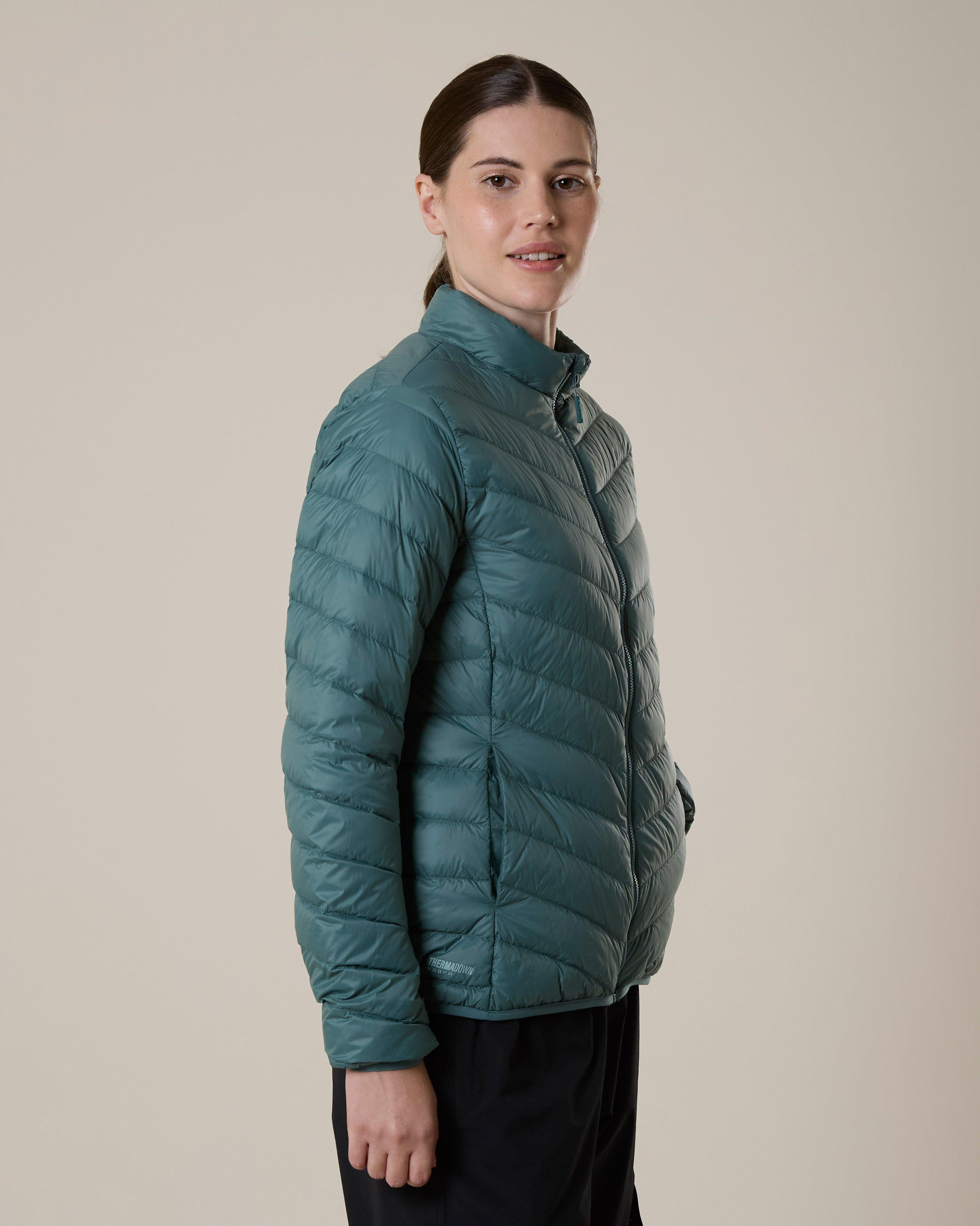 K-Way Women’s Aerolite 600 Down Puffer Jacket -  Fatigue