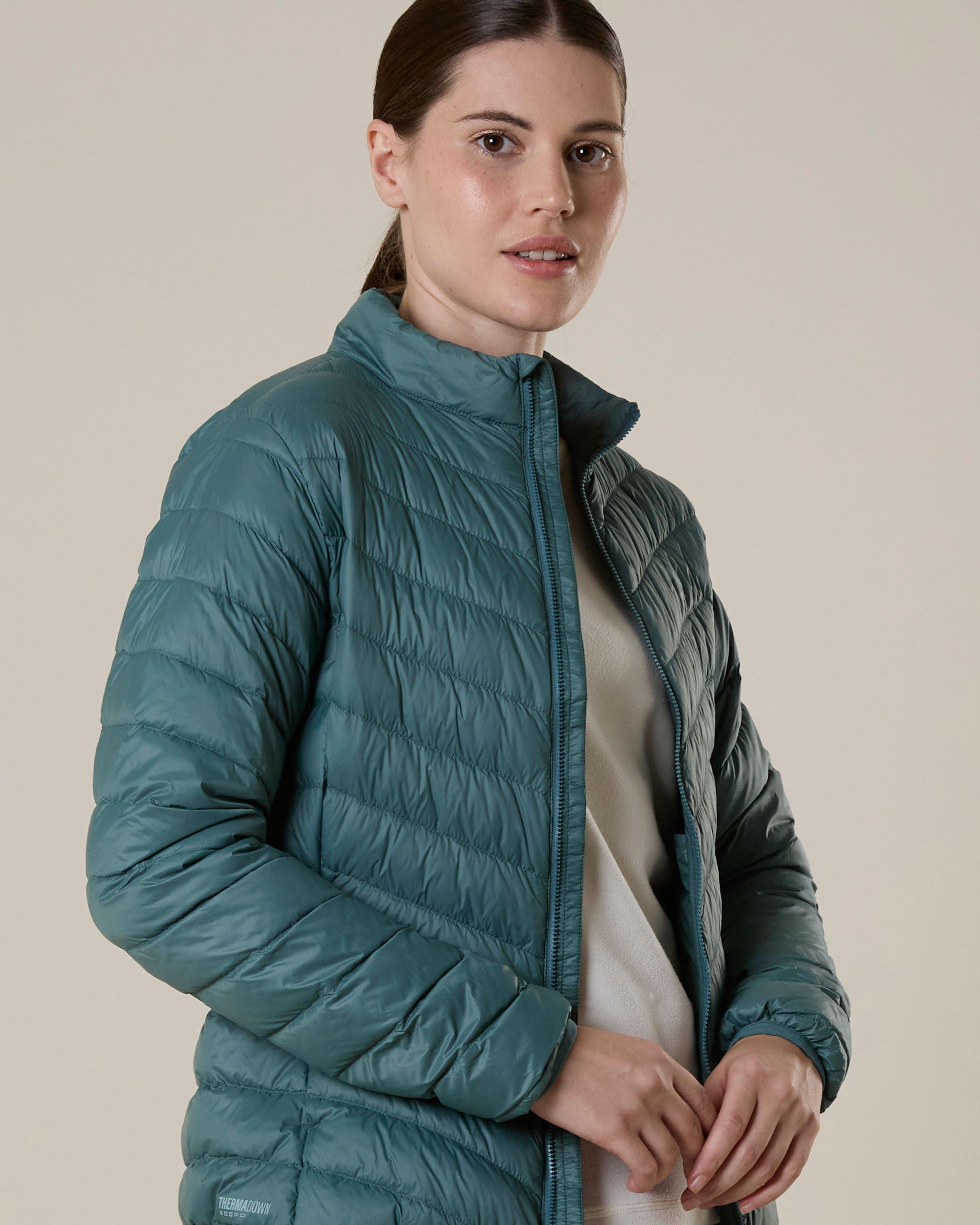 K-Way Women’s Aerolite 600 Down Puffer Jacket -  Fatigue