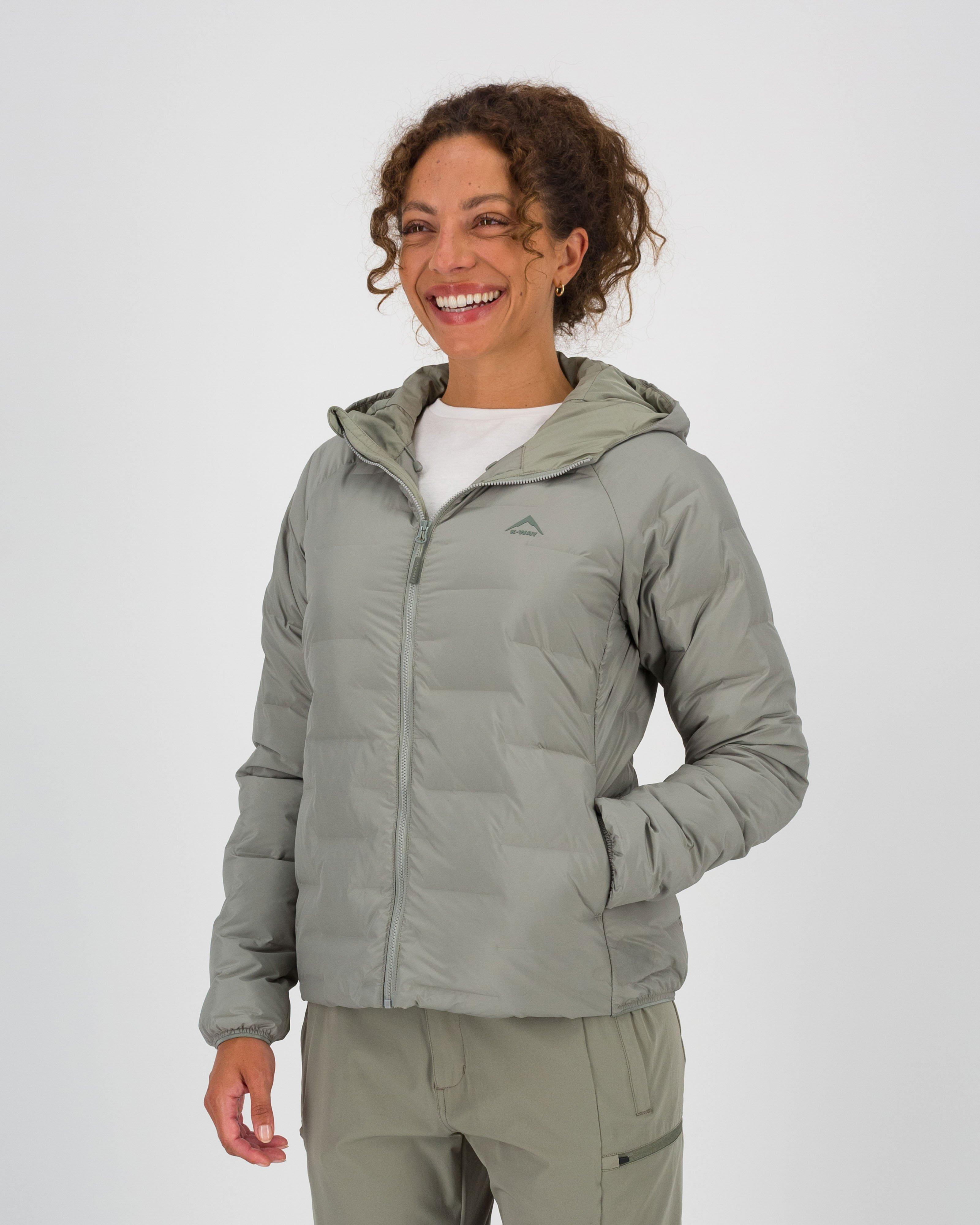 K-Way Women's Aura Puffer Jacket  -  Sage