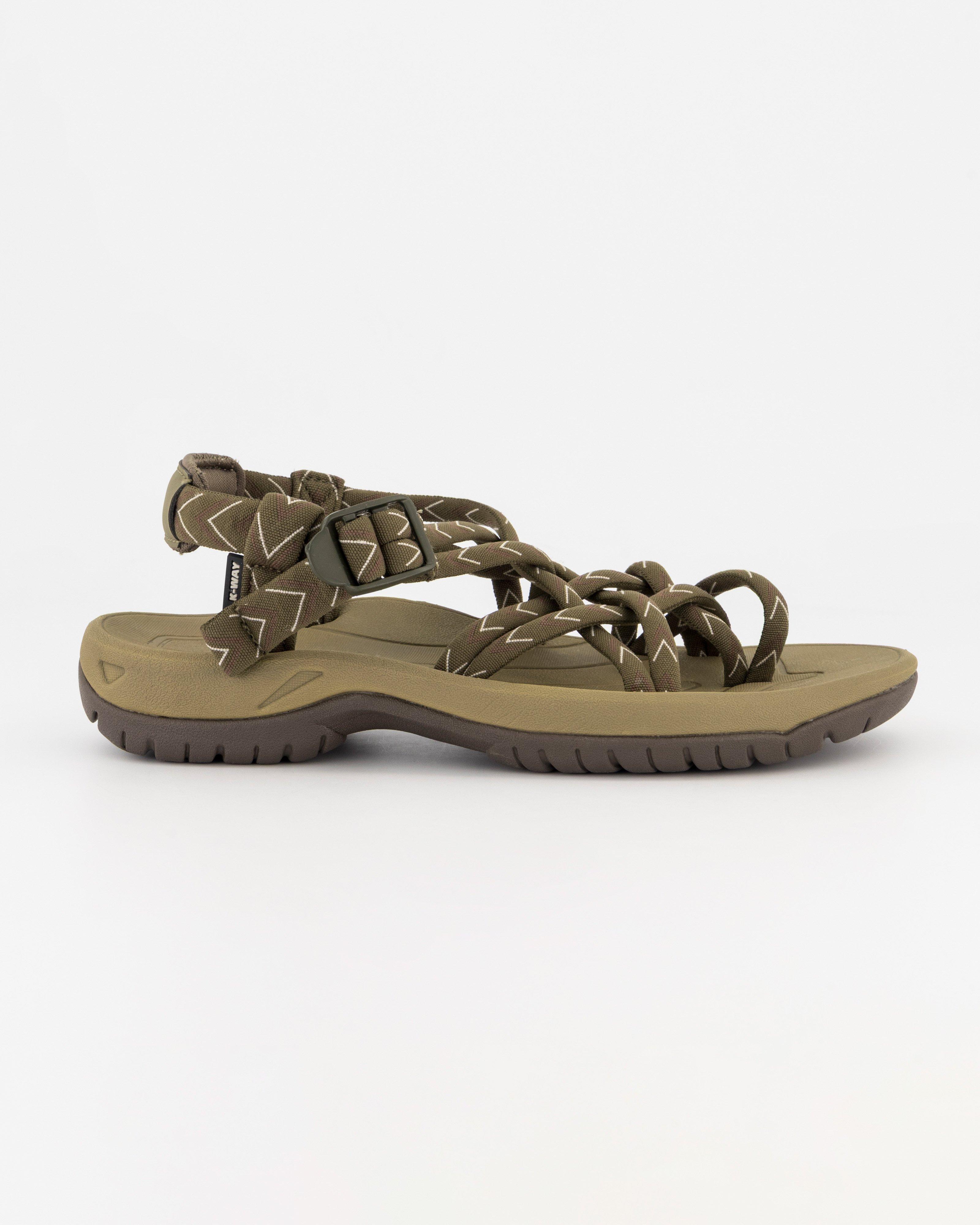 K-Way Women's Nomad Sandals -  Olive