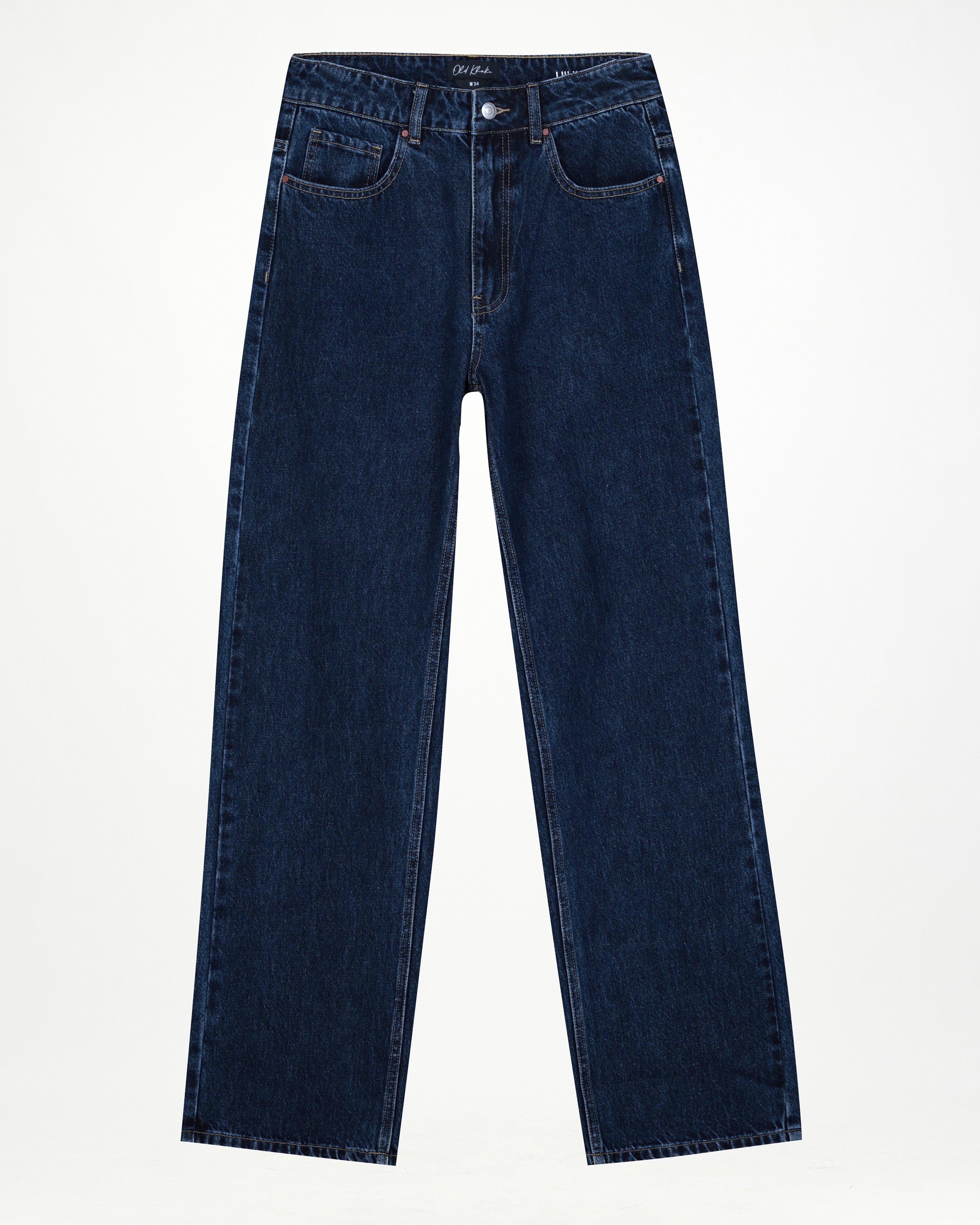 Old Khaki Women’s Lulu Straight Leg Denim Jeans  -  Indigo