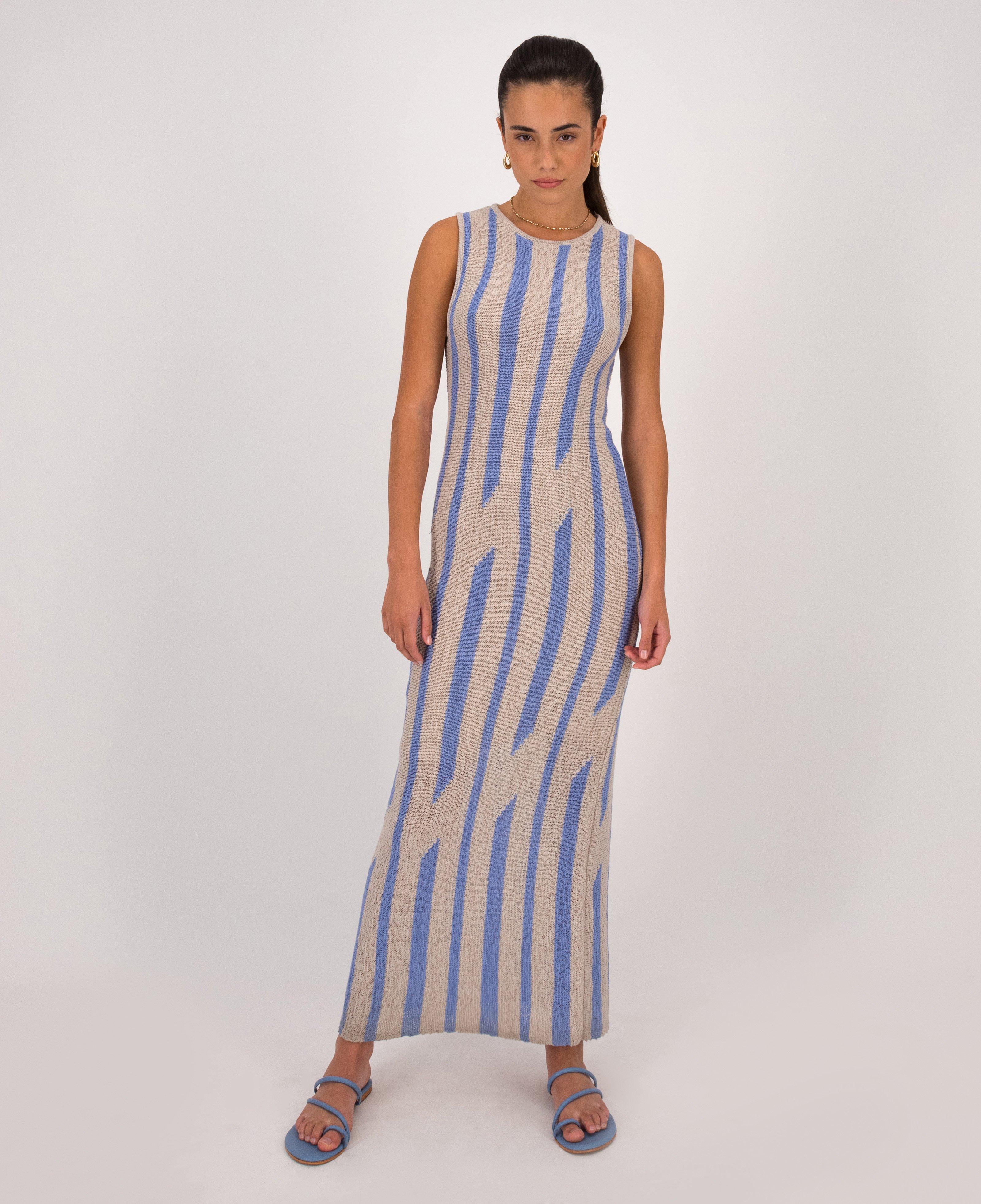 Victoria Dress -  Blue