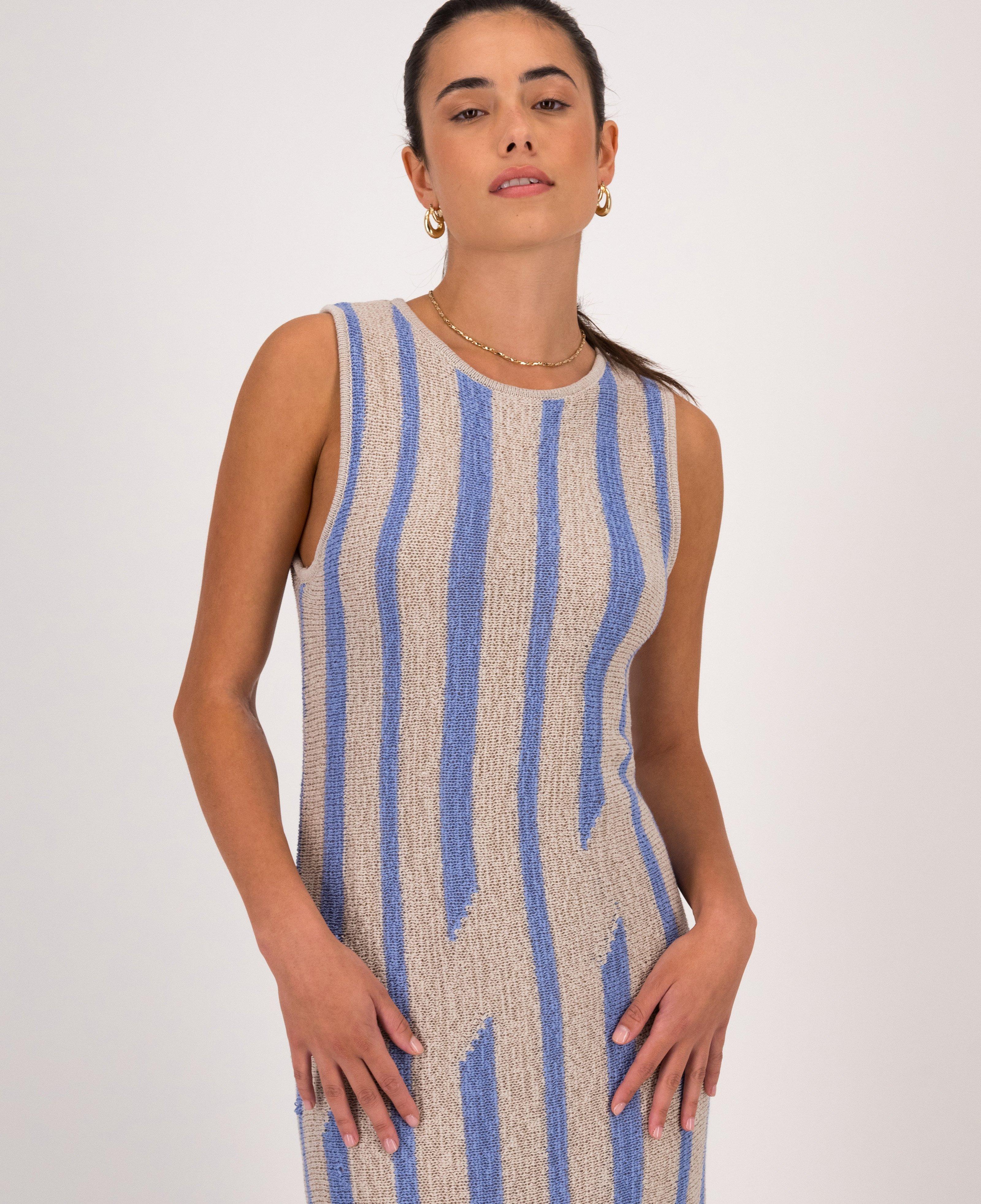 Victoria Dress -  Blue