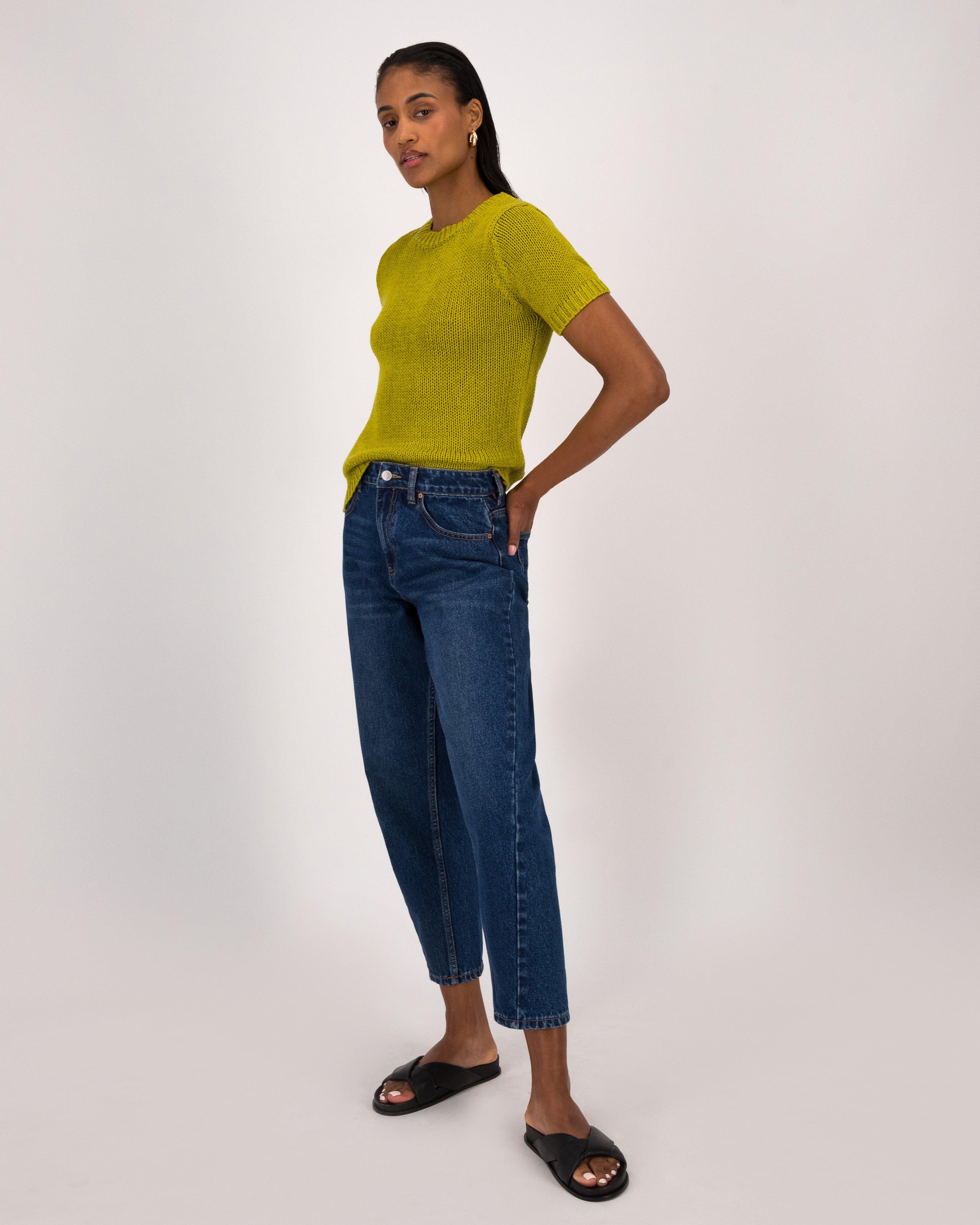 Romilly Linen Blend Knit Pullover -  Green