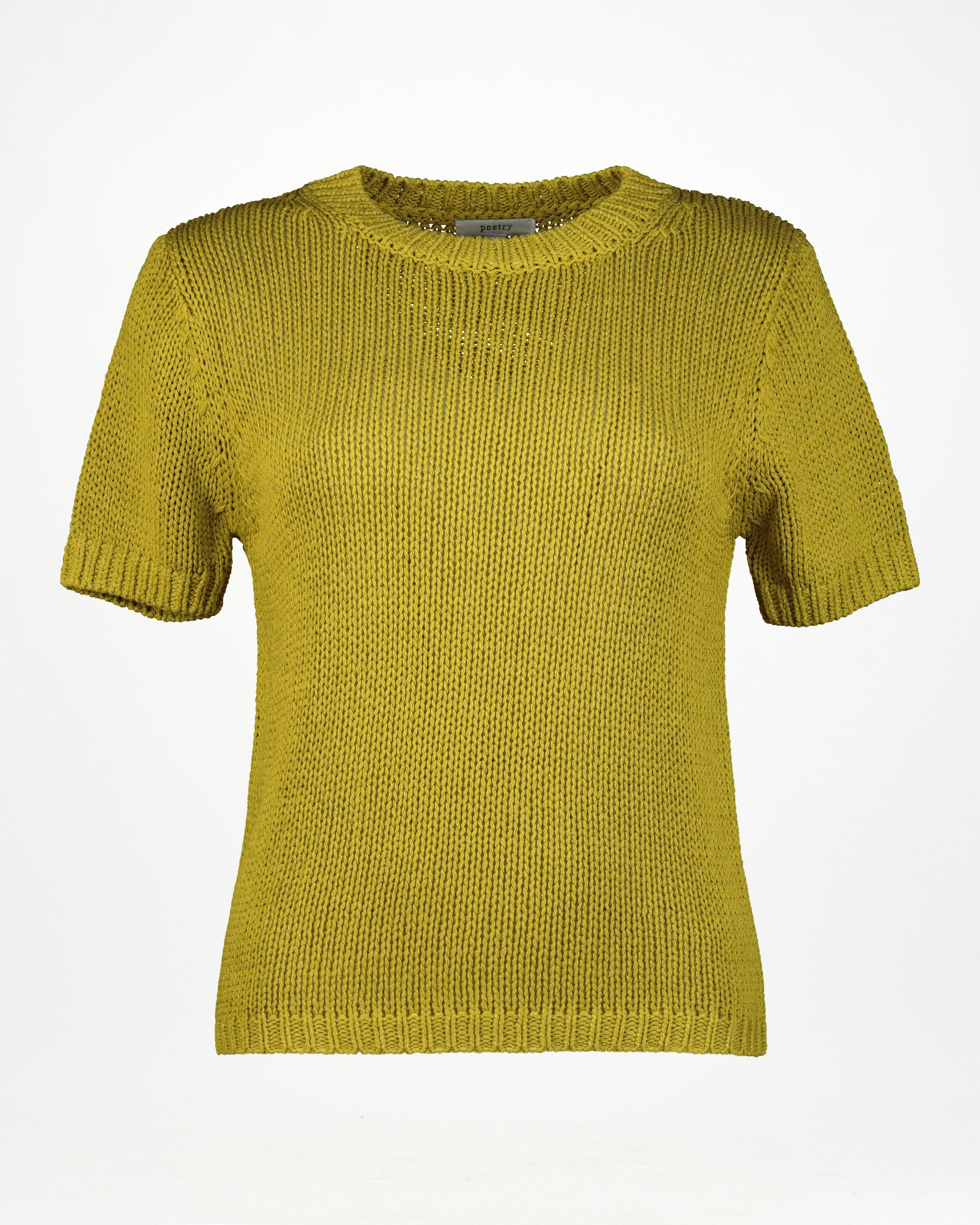 Romilly Linen Blend Knit Pullover -  Green
