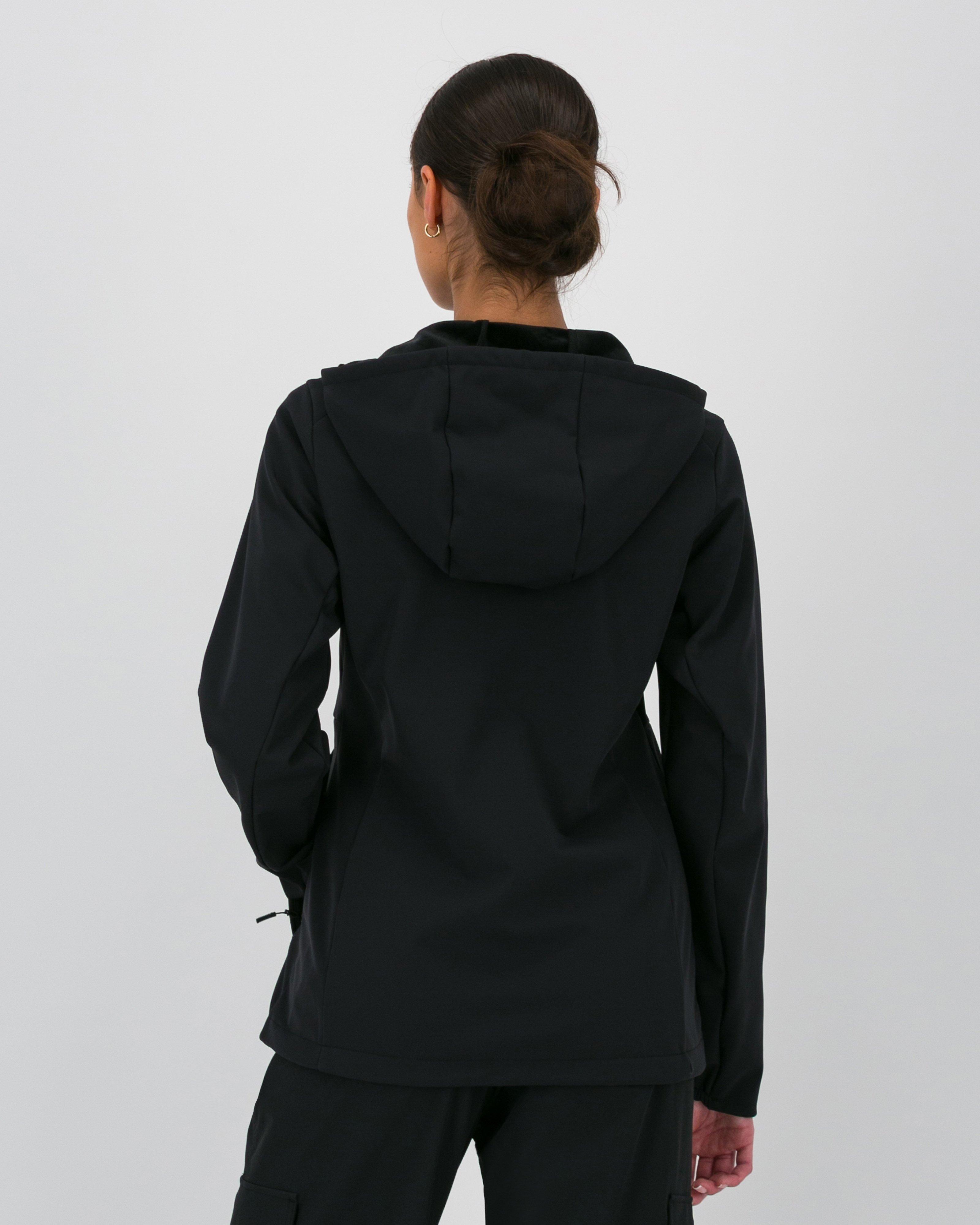 K-Way Women's Austru Softshell Jacket -  Black