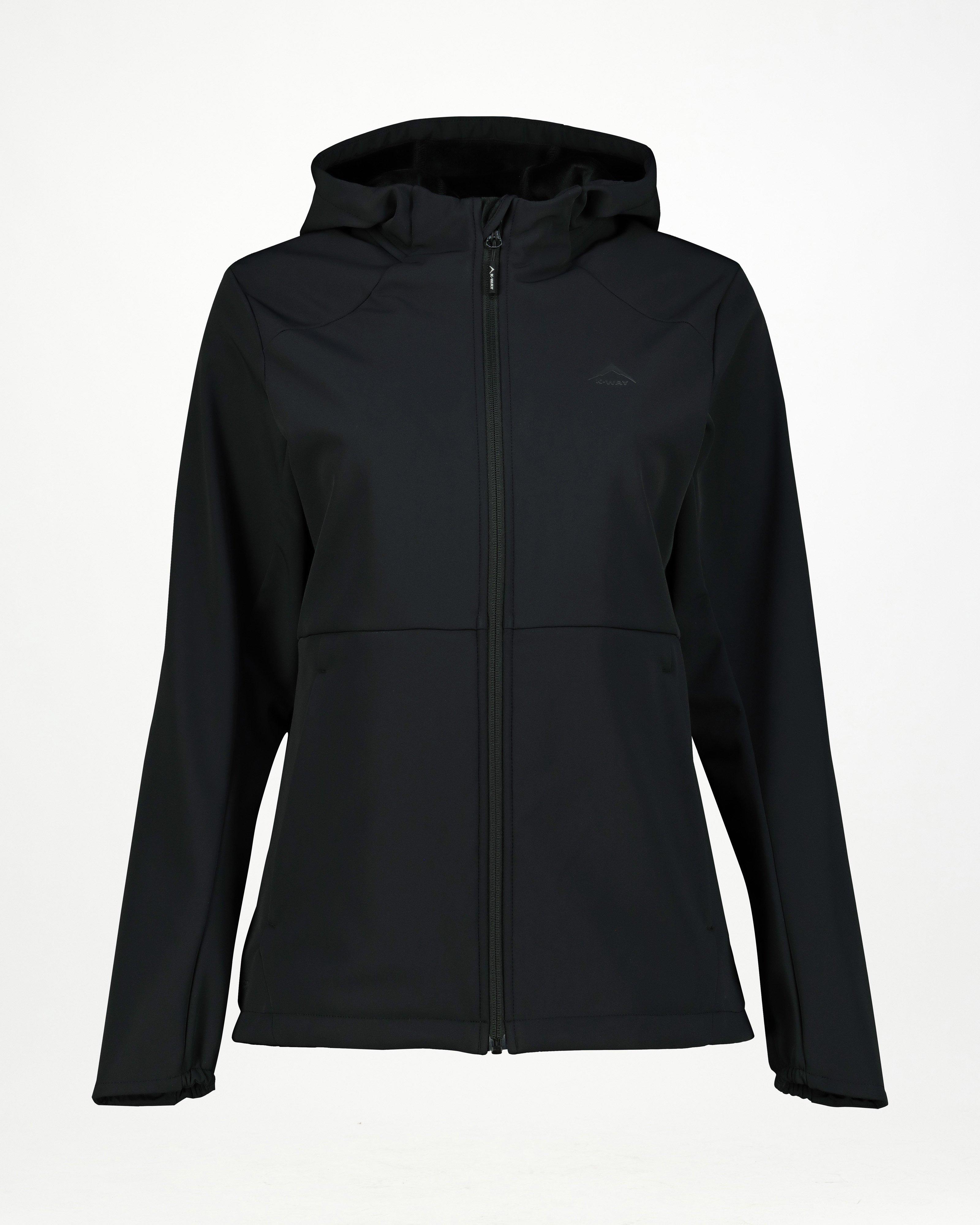 K-Way Women's Austru Softshell Jacket -  Black