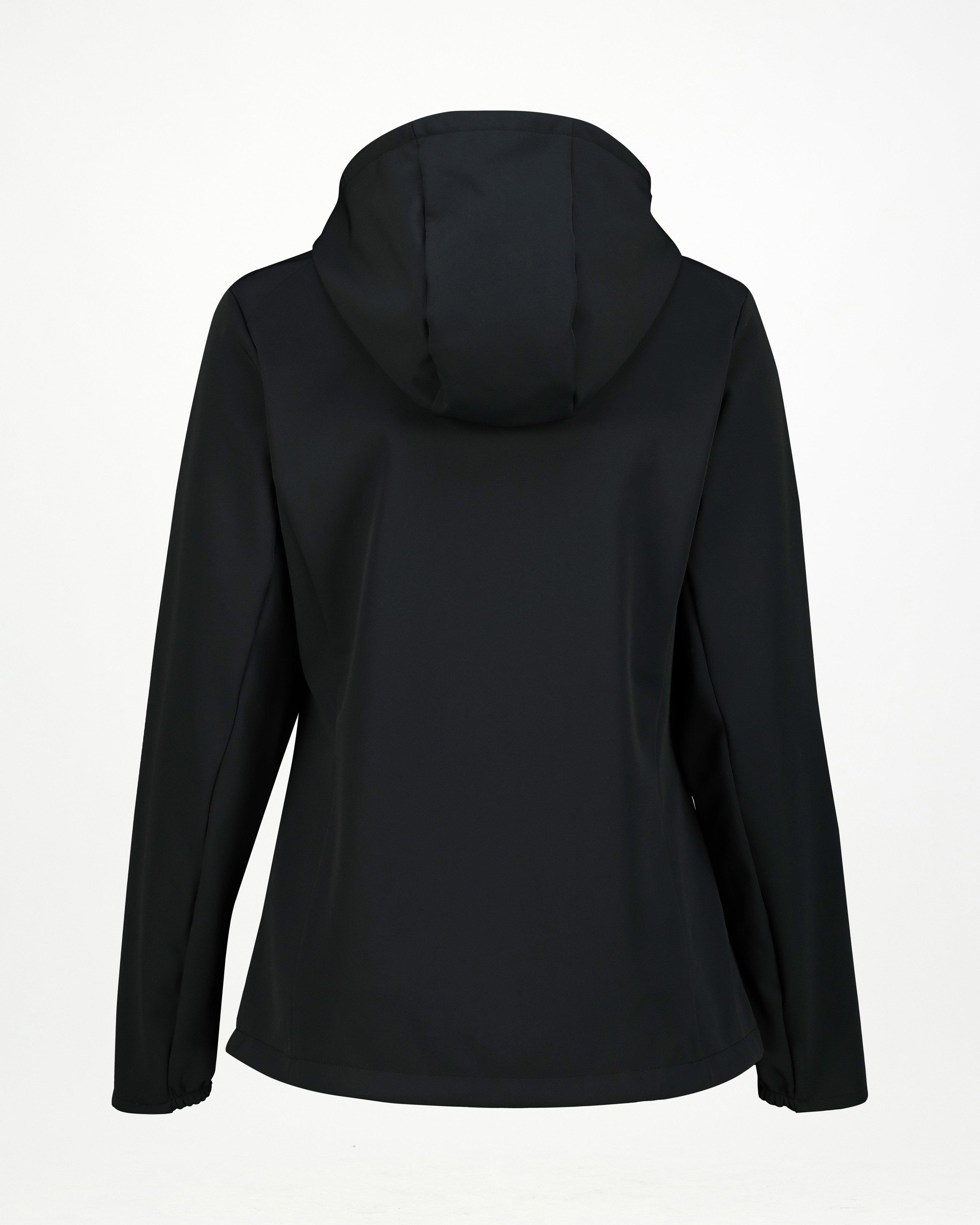 K-Way Women's Austru Softshell Jacket -  Black