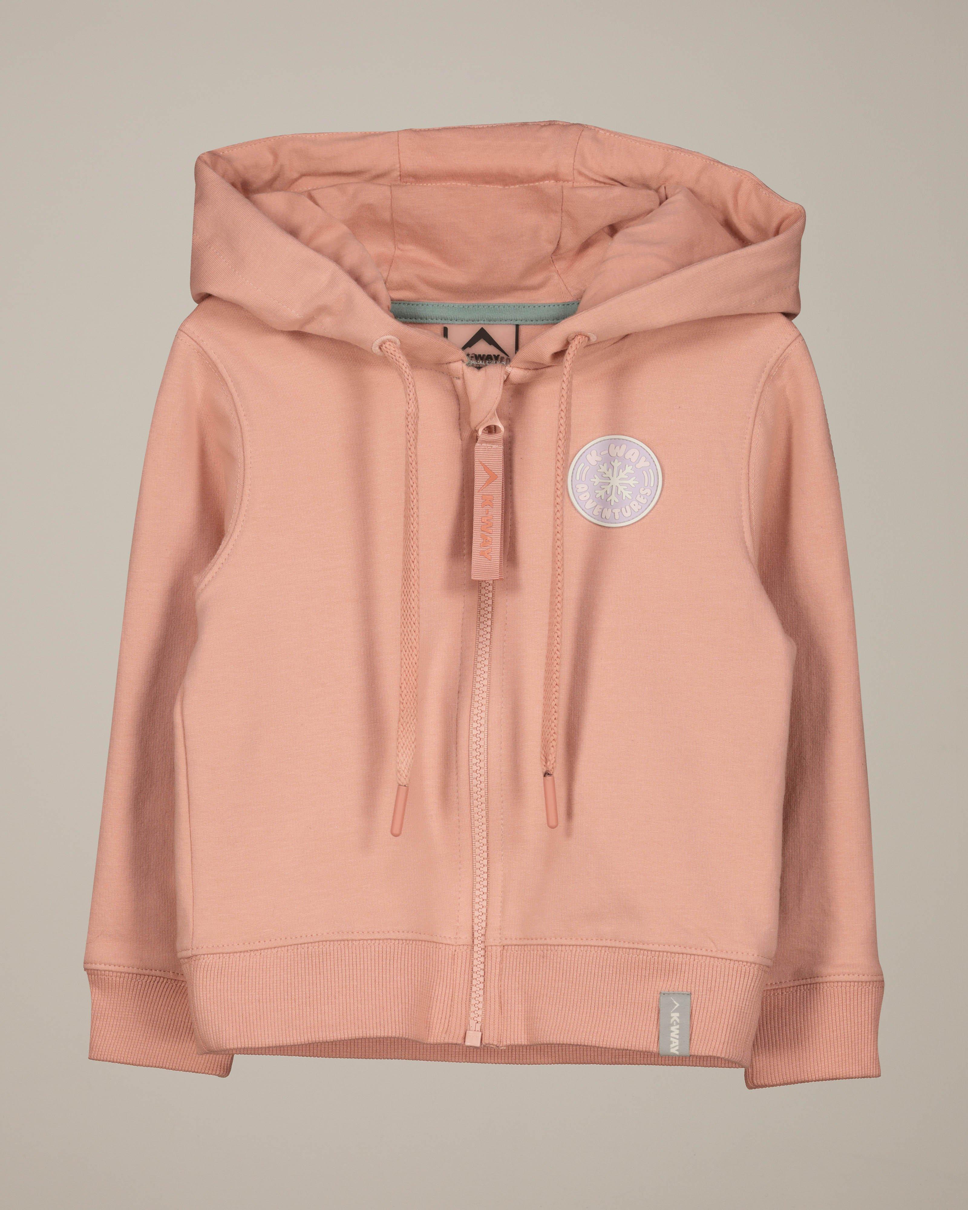 K-way Kids Blossom Zip-Through Track Top -  Rose