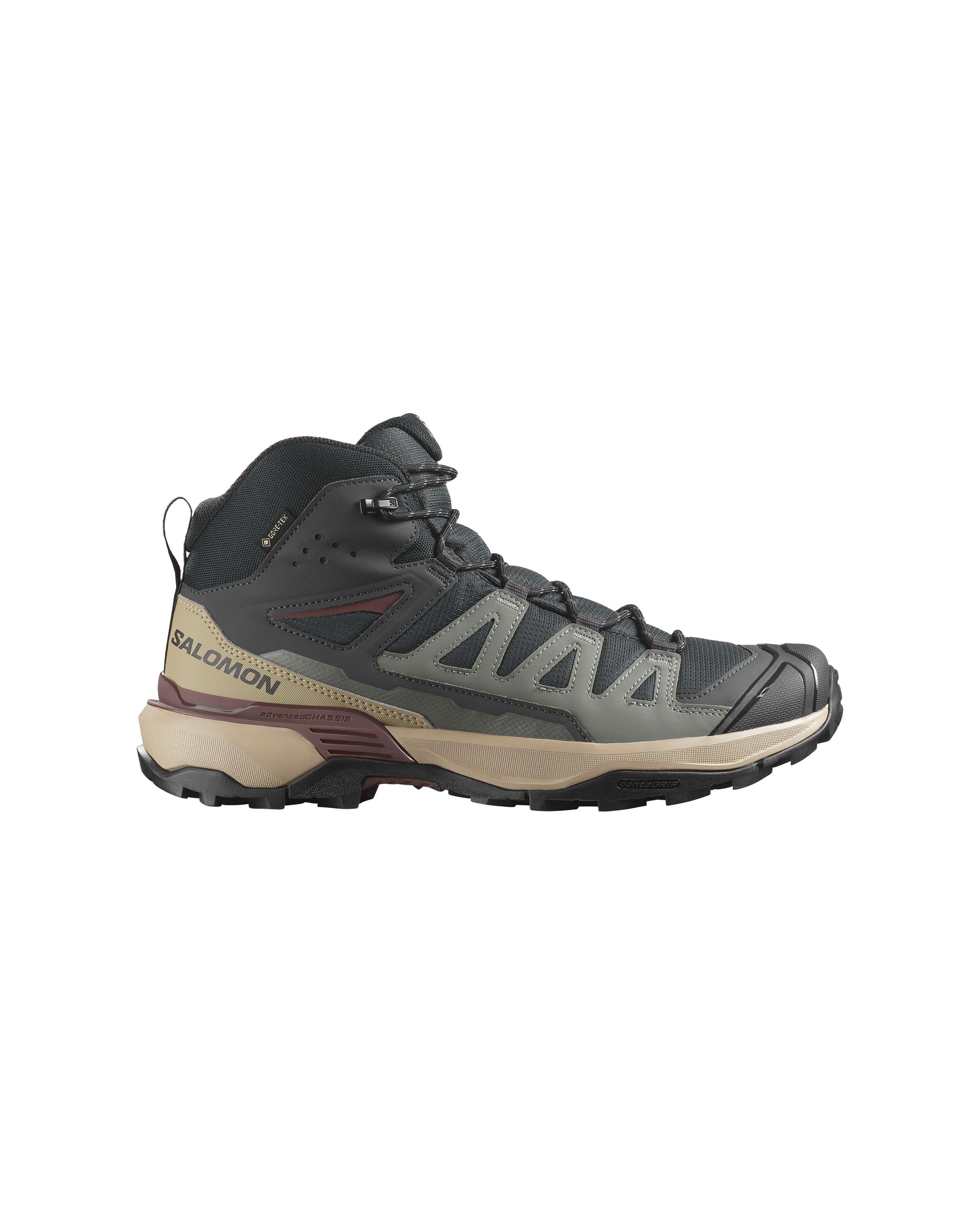 Salomon Men's X ULTRA 360 MID Gore-Tex Hiking Boots -  Black