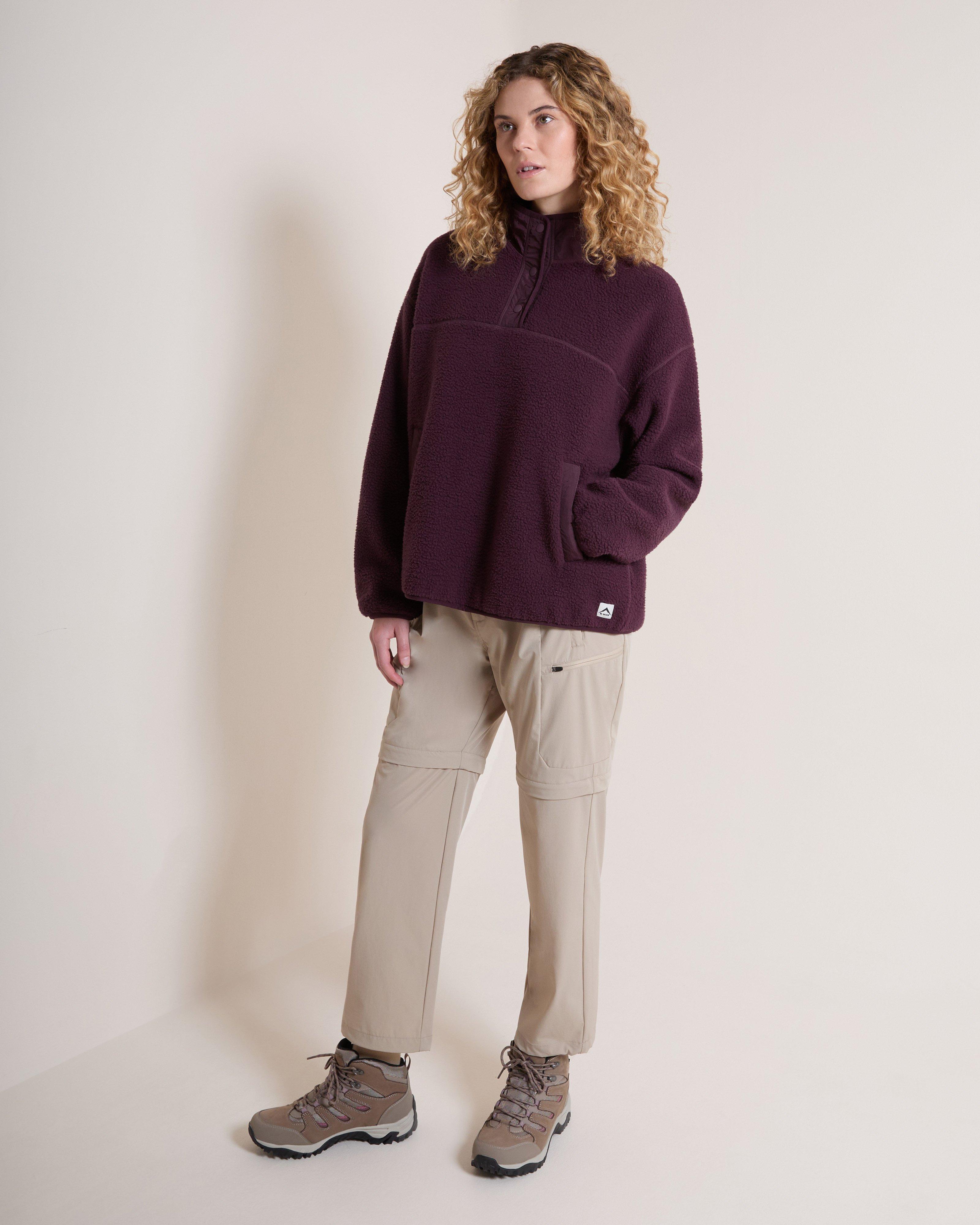 K-Way Women's Alpine Snap Fleece Top | Cape Union Mart