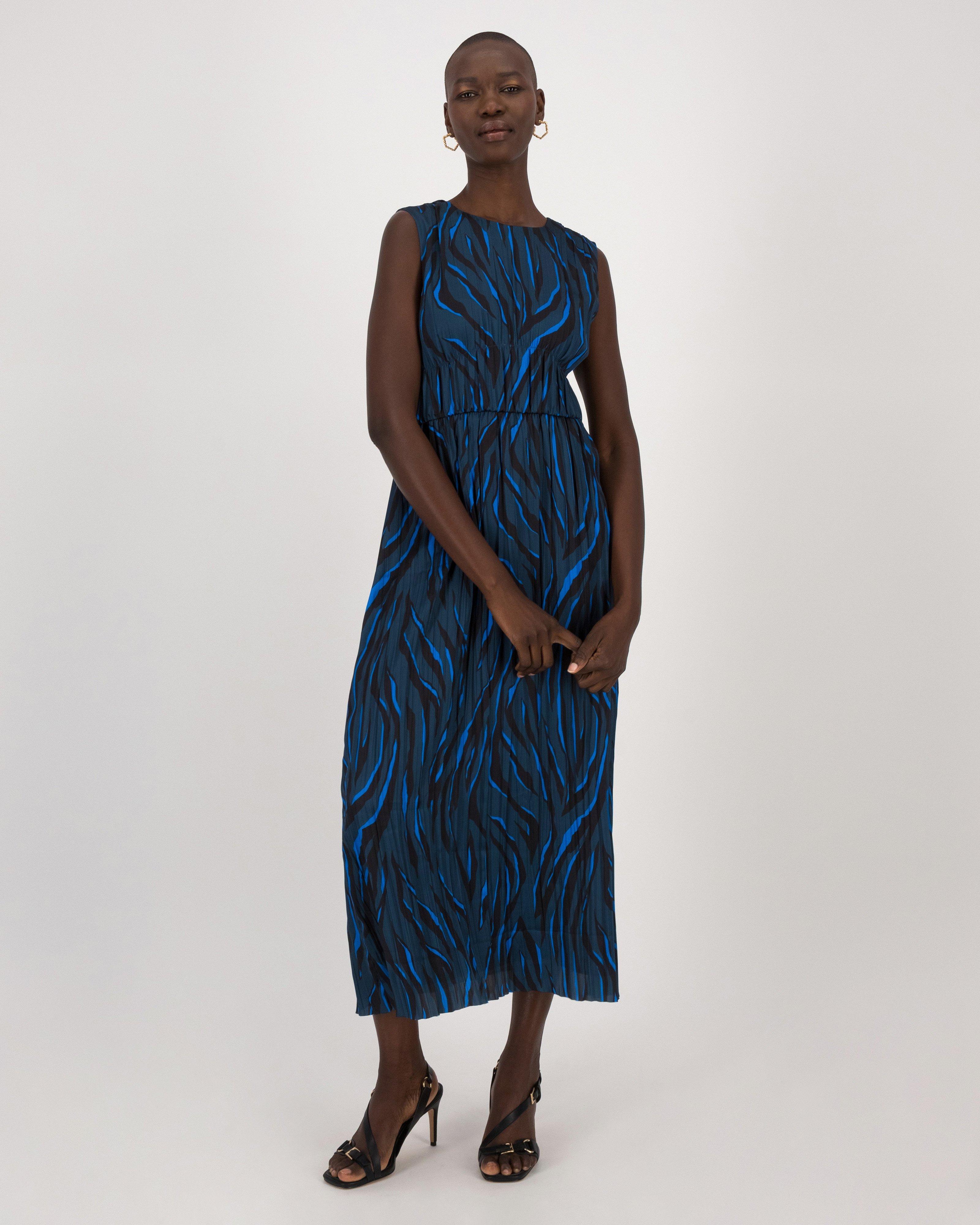Annalee Printed Pleated Dress -  Assorted