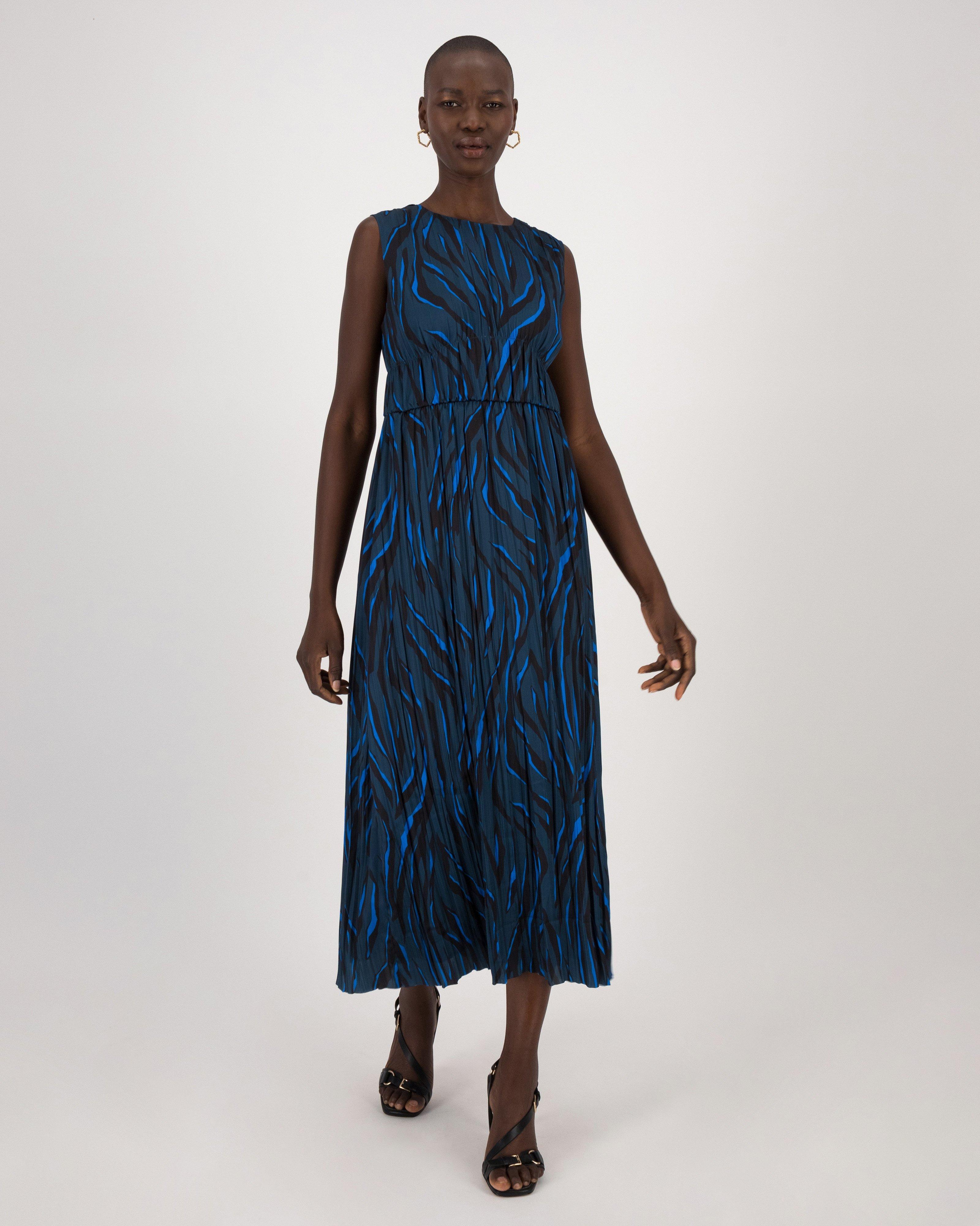 Annalee Printed Pleated Dress -  Assorted