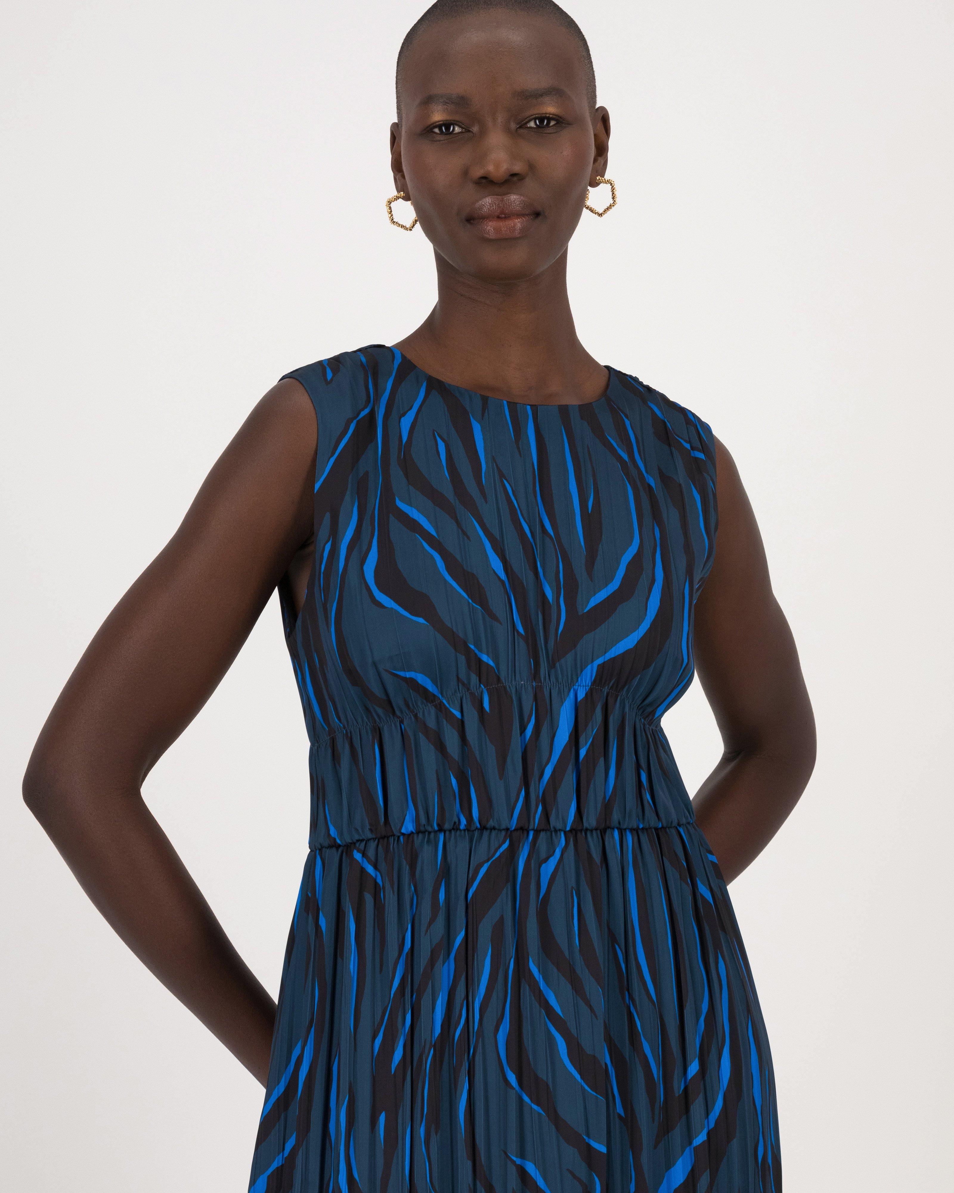 Annalee Printed Pleated Dress -  Assorted