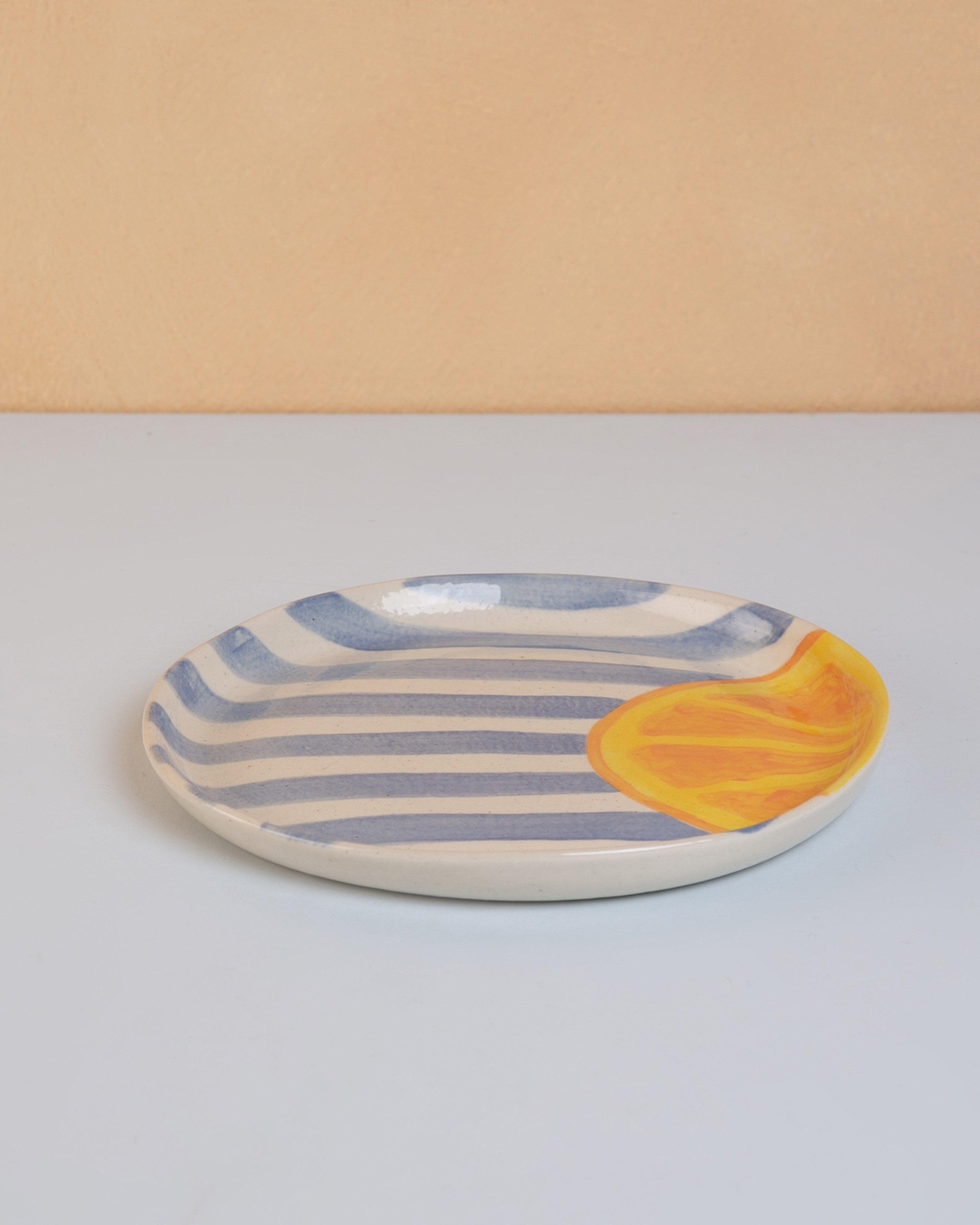  Lemon Side Plate -  Assorted