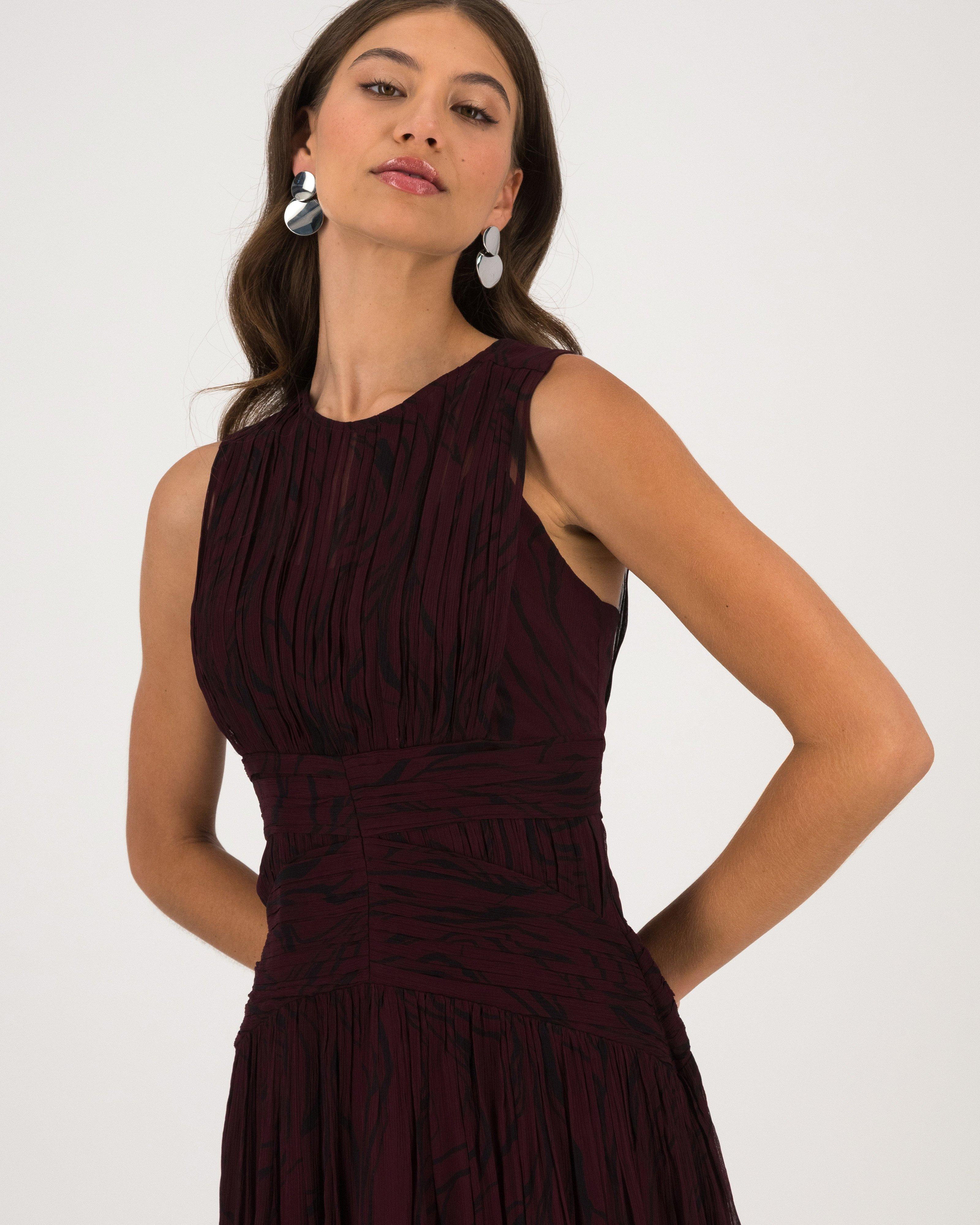 strapless open back dress Aris Lace Maxi Skirt - Pine