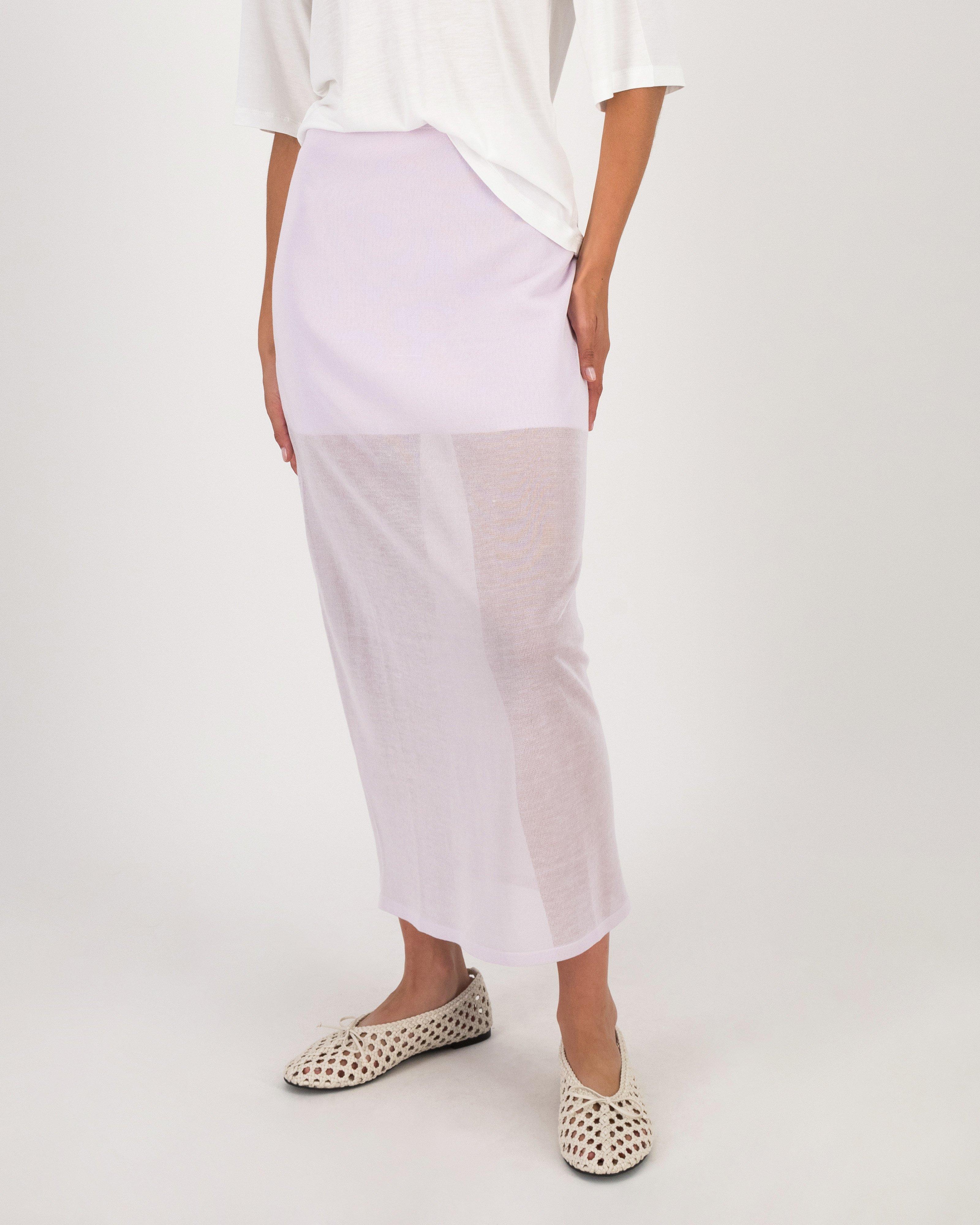 Odelia Sheer Skirt - Poetry Clothing Store