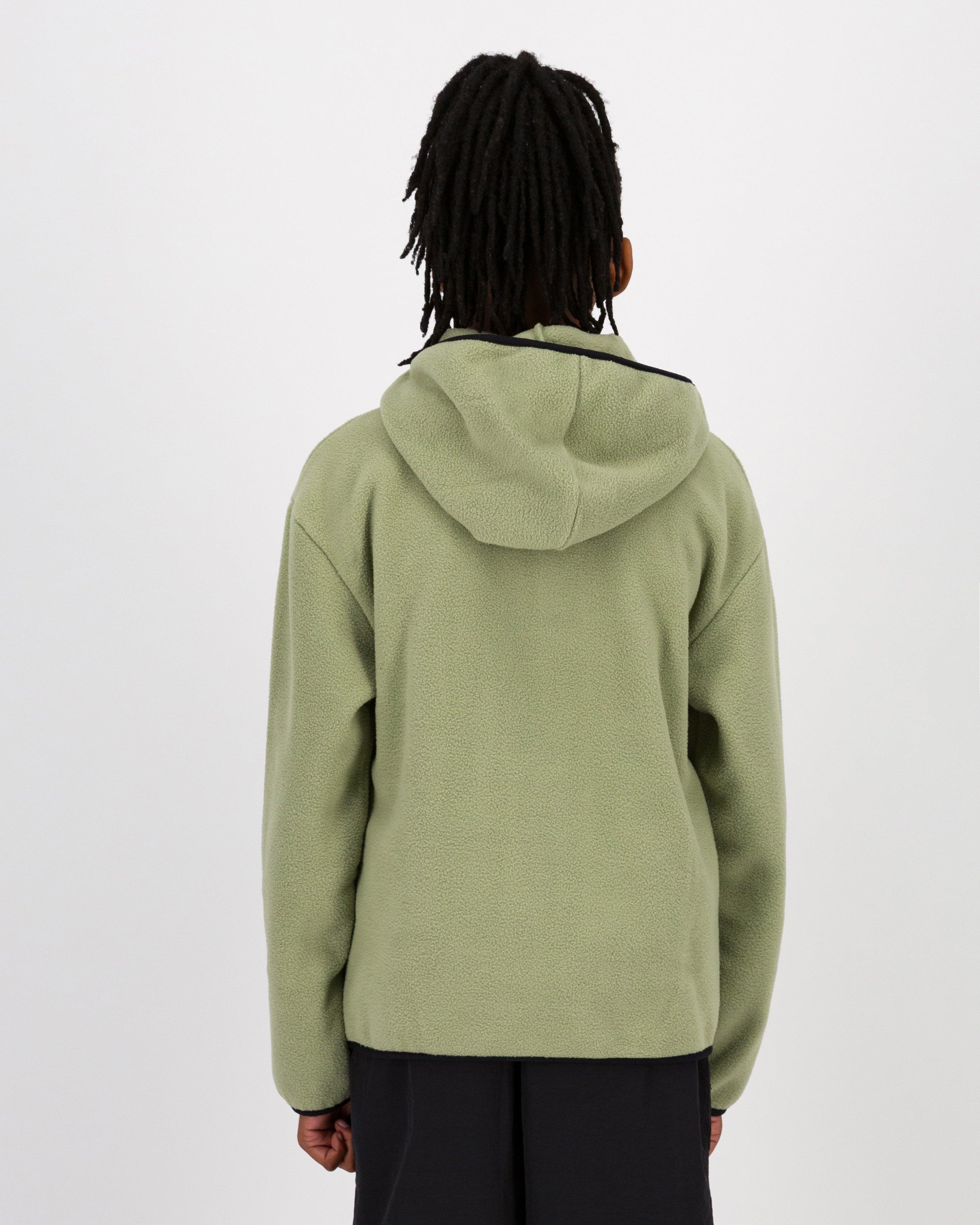 K-Way Youth Leo 1/4 Zip Polar Fleece Top -  Light Green