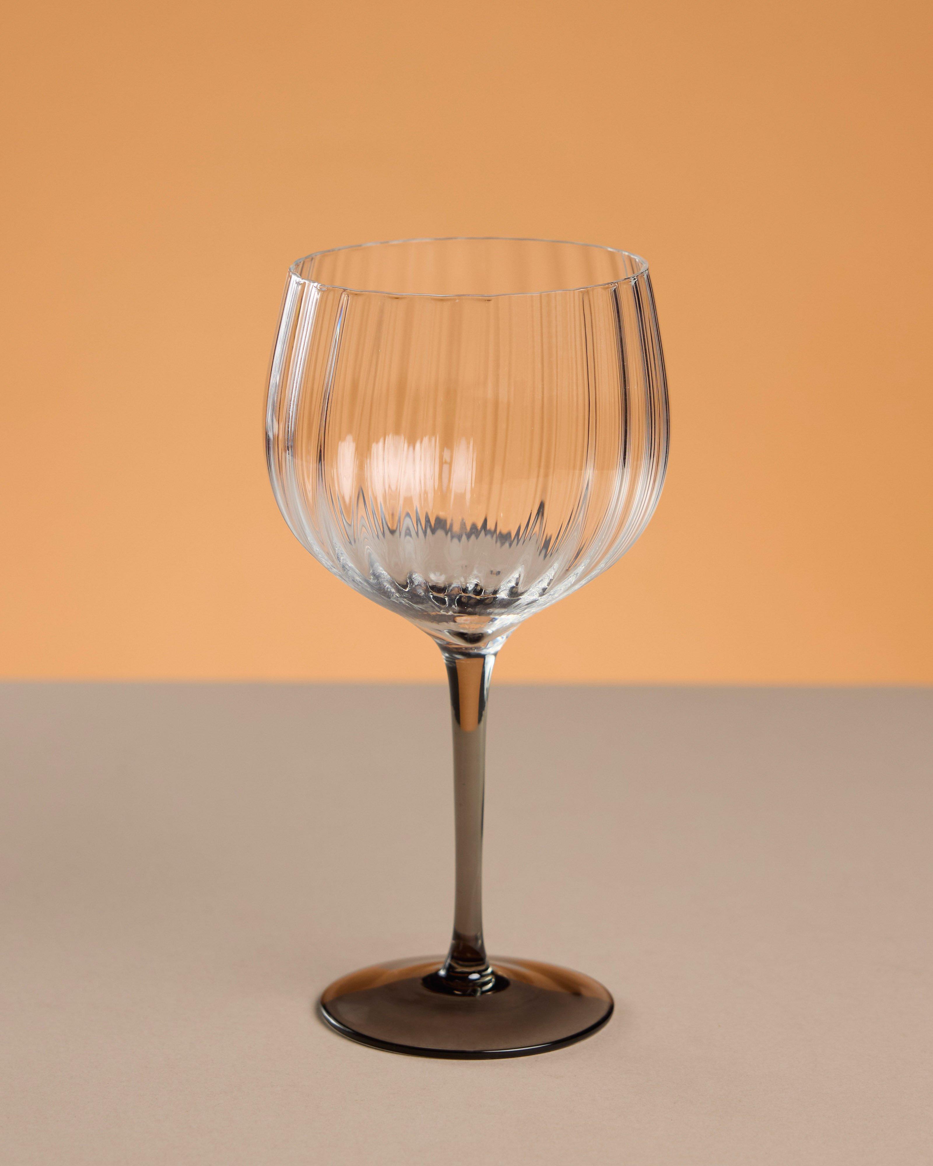 Cara Colour Stem Red Wine Glass -  Grey