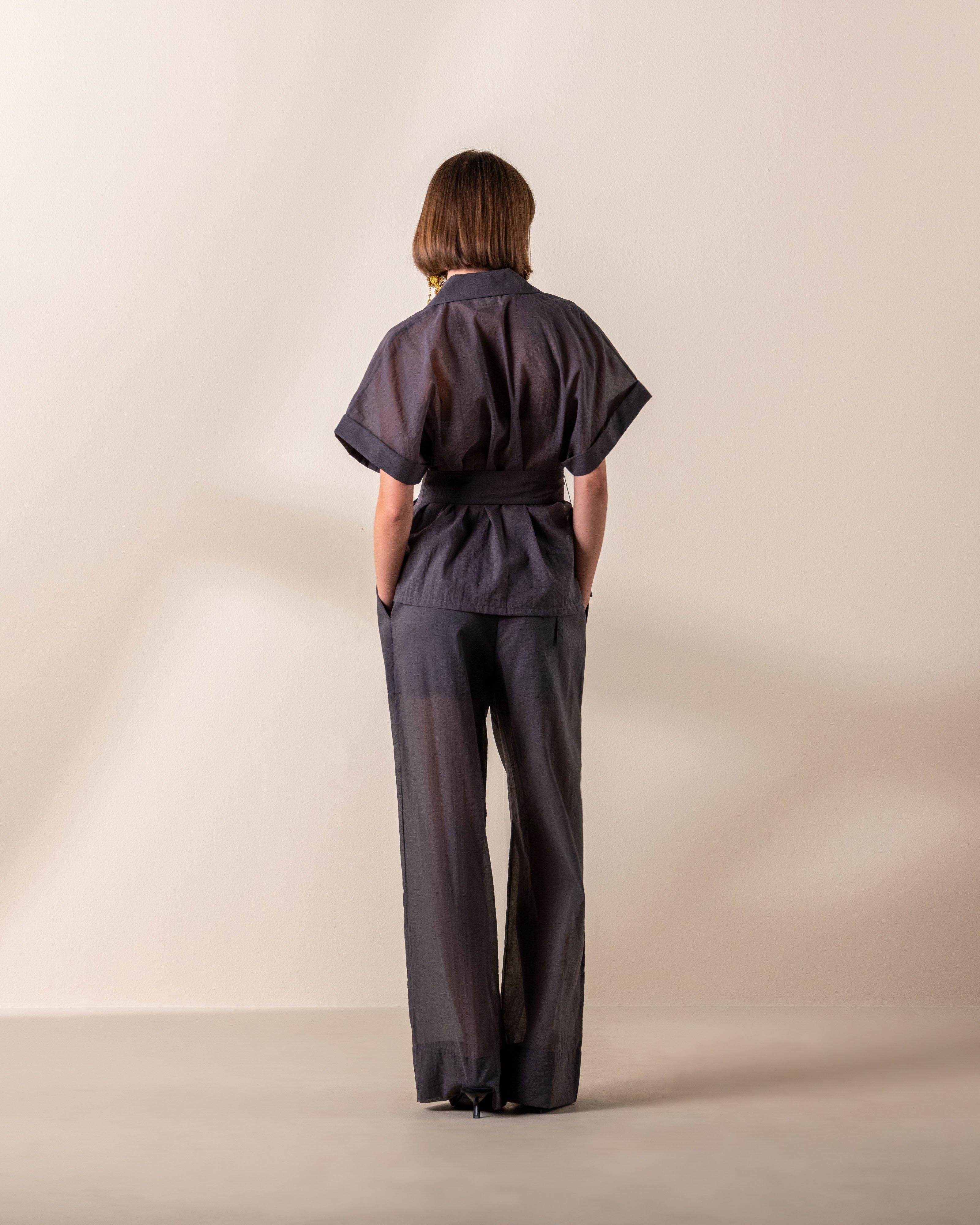 KLûK CGDT x Poetry Sheer Pant -  Charcoal