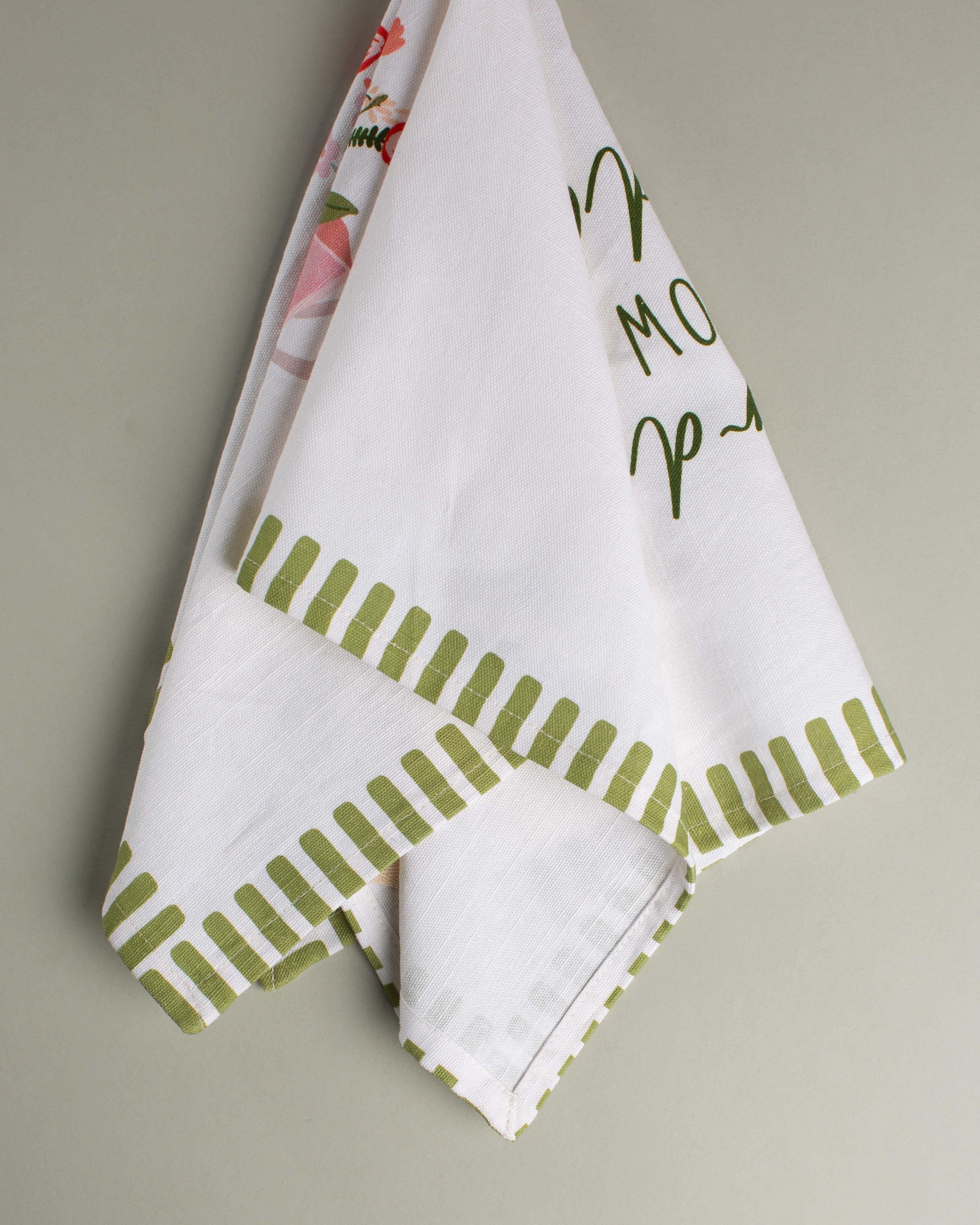 Gardeners Tea Towel -  Milk