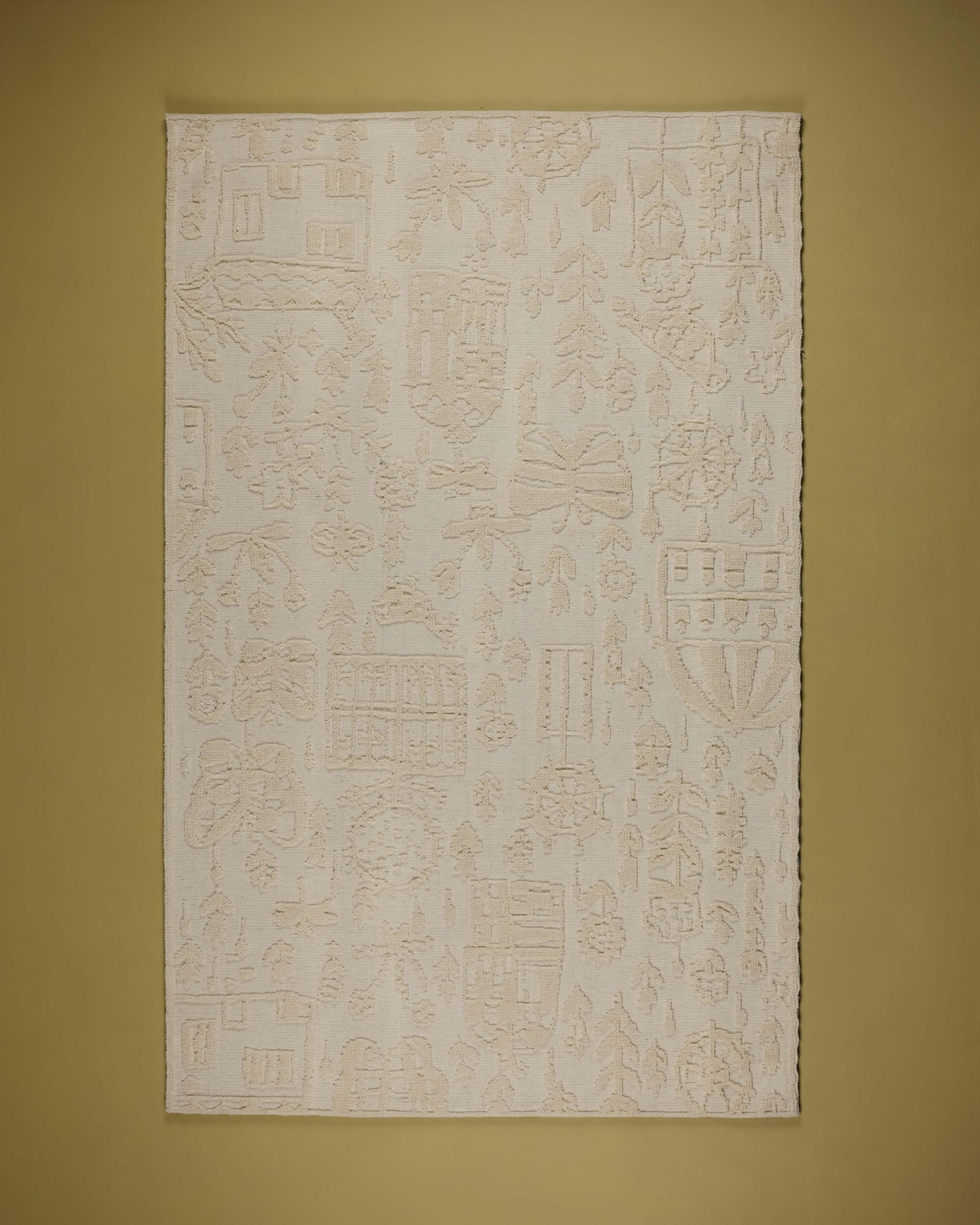 Kids Gilly Wool Rug - 152cm x 244cm -  Milk