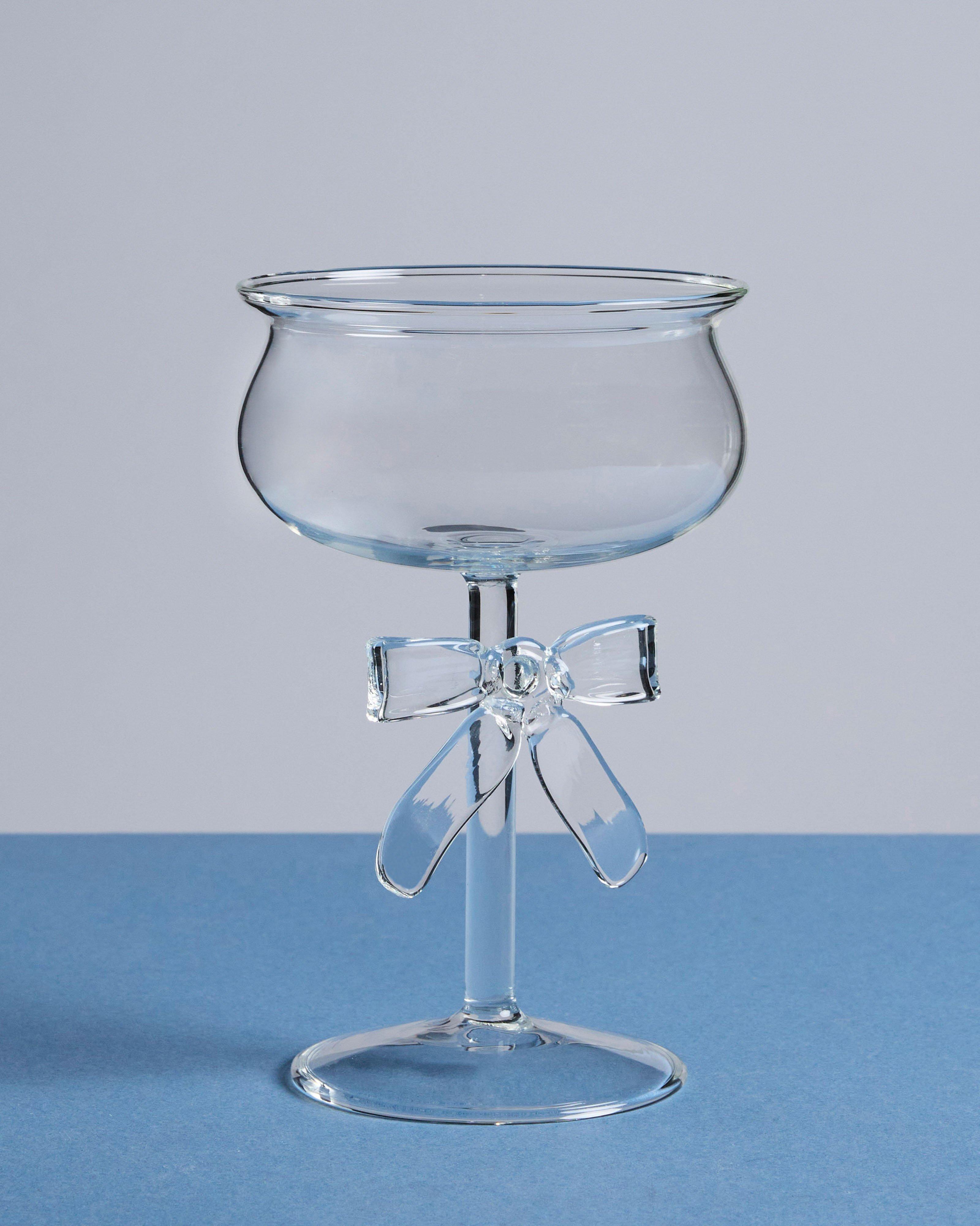Bow Coupe Glass -  No Colour