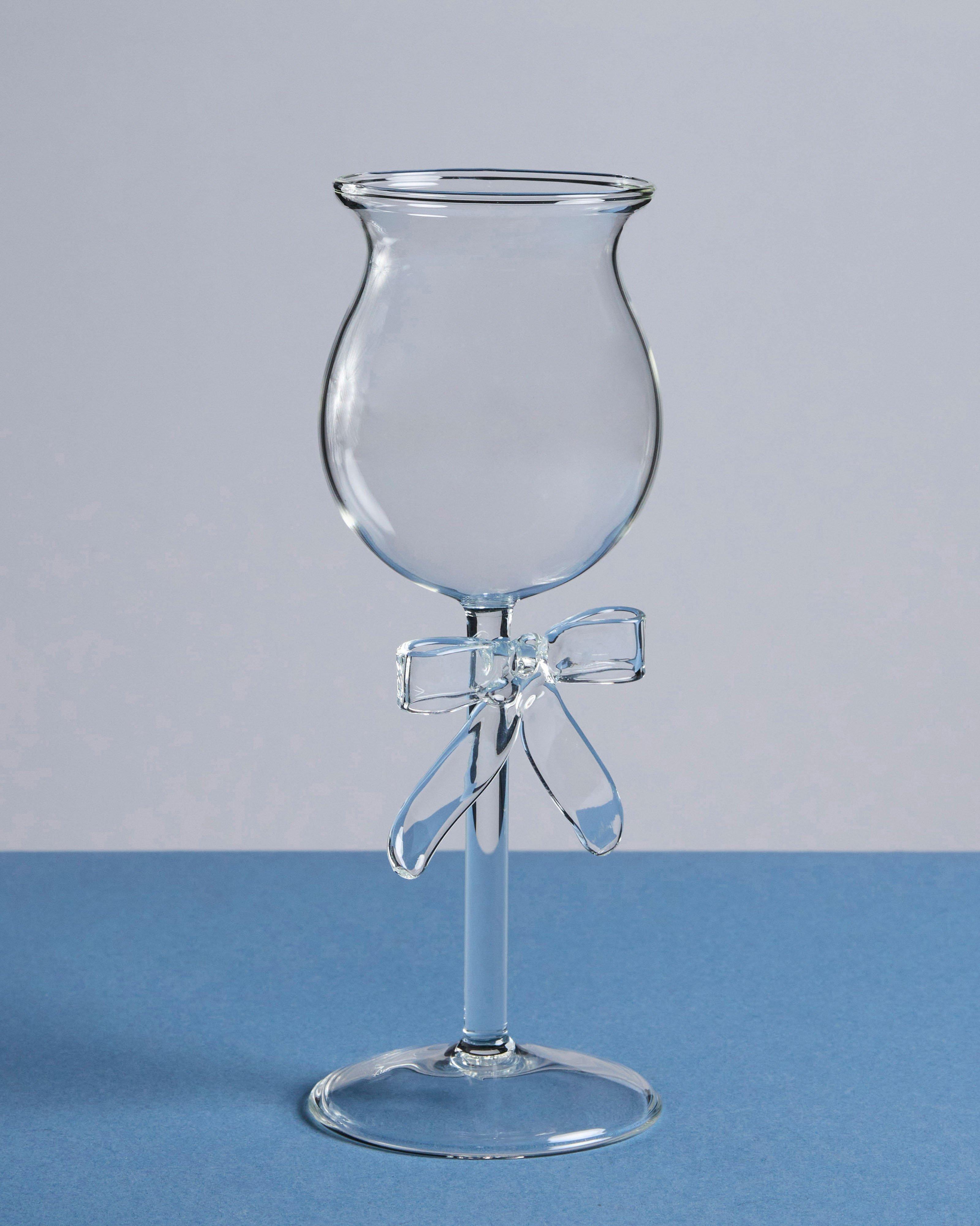 Bow Wine Glass -  No Colour