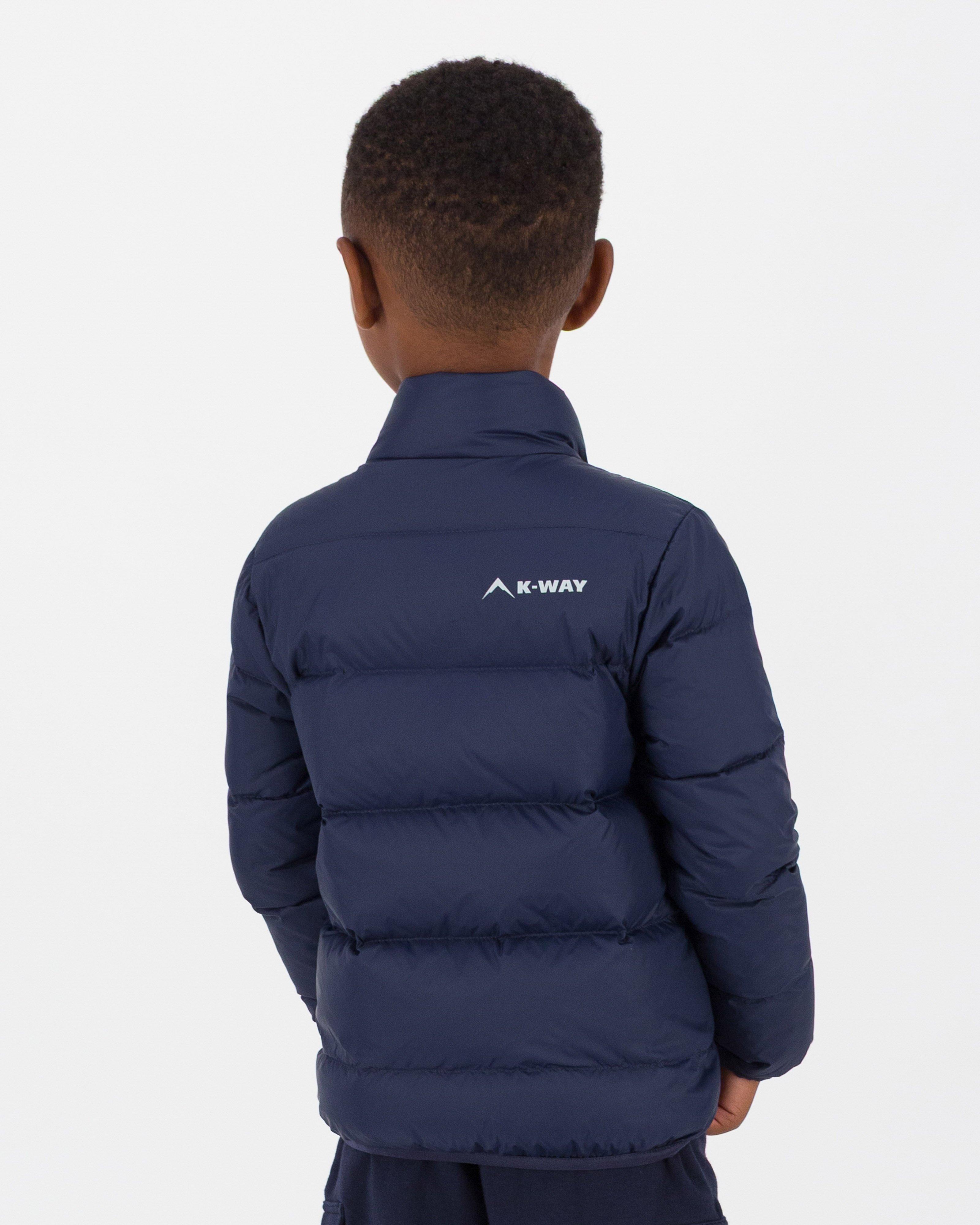 K-Way Kids Aerodown Insulated Puffer Jacket -  Navy