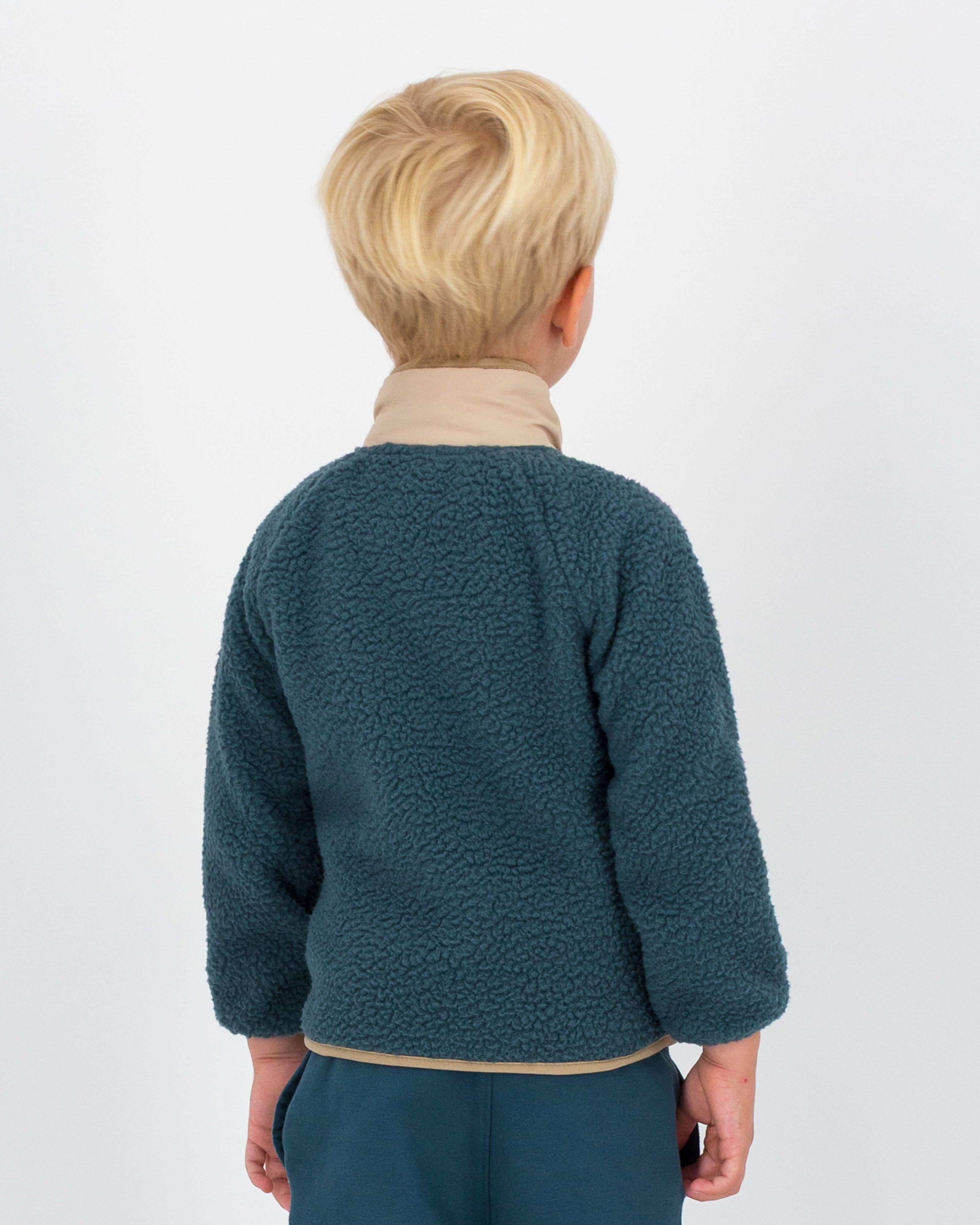 K-Way Kids Explore Borg Full-Zip Track Top -  Jade