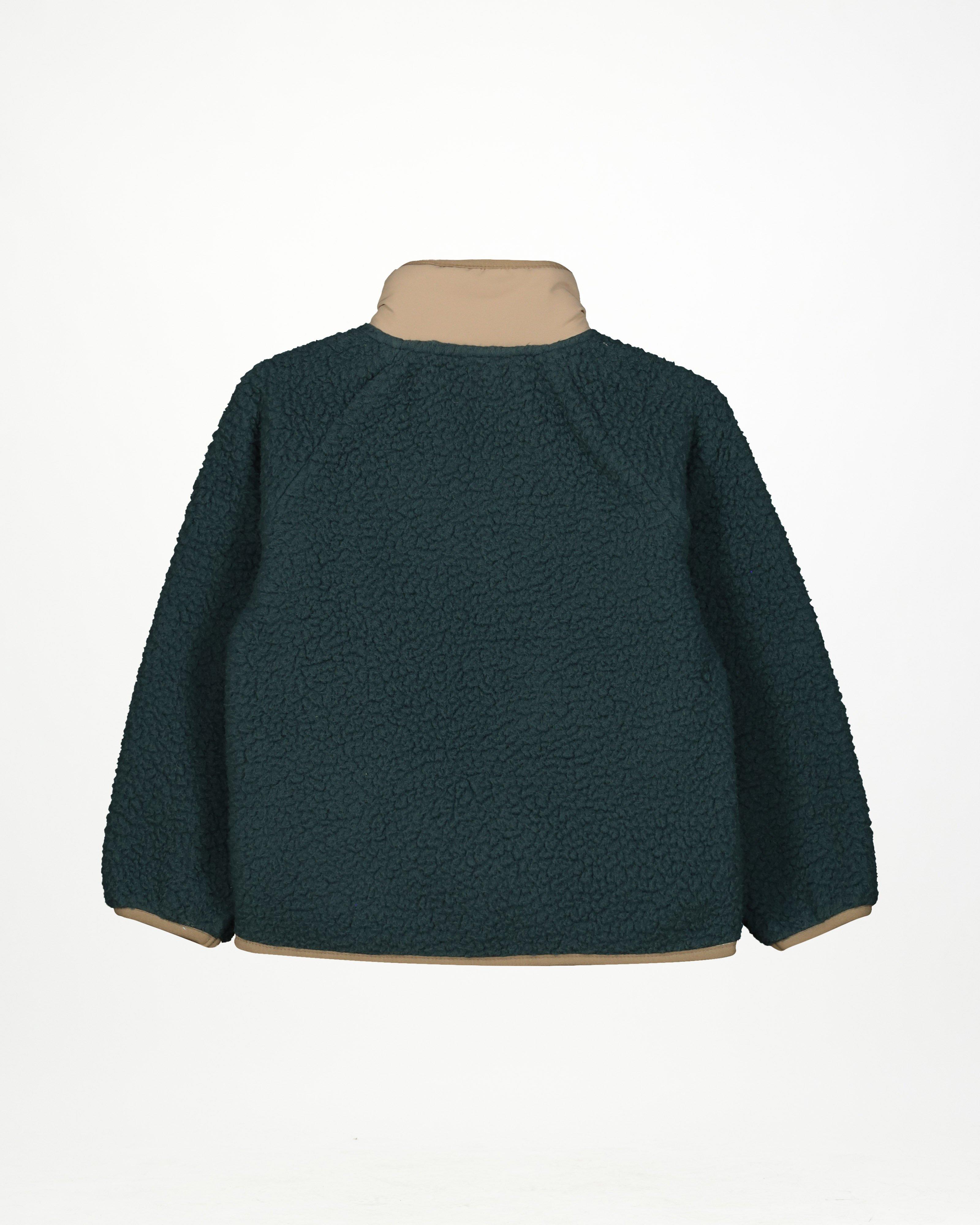 K-Way Kids Explore Borg Full-Zip Track Top -  Jade