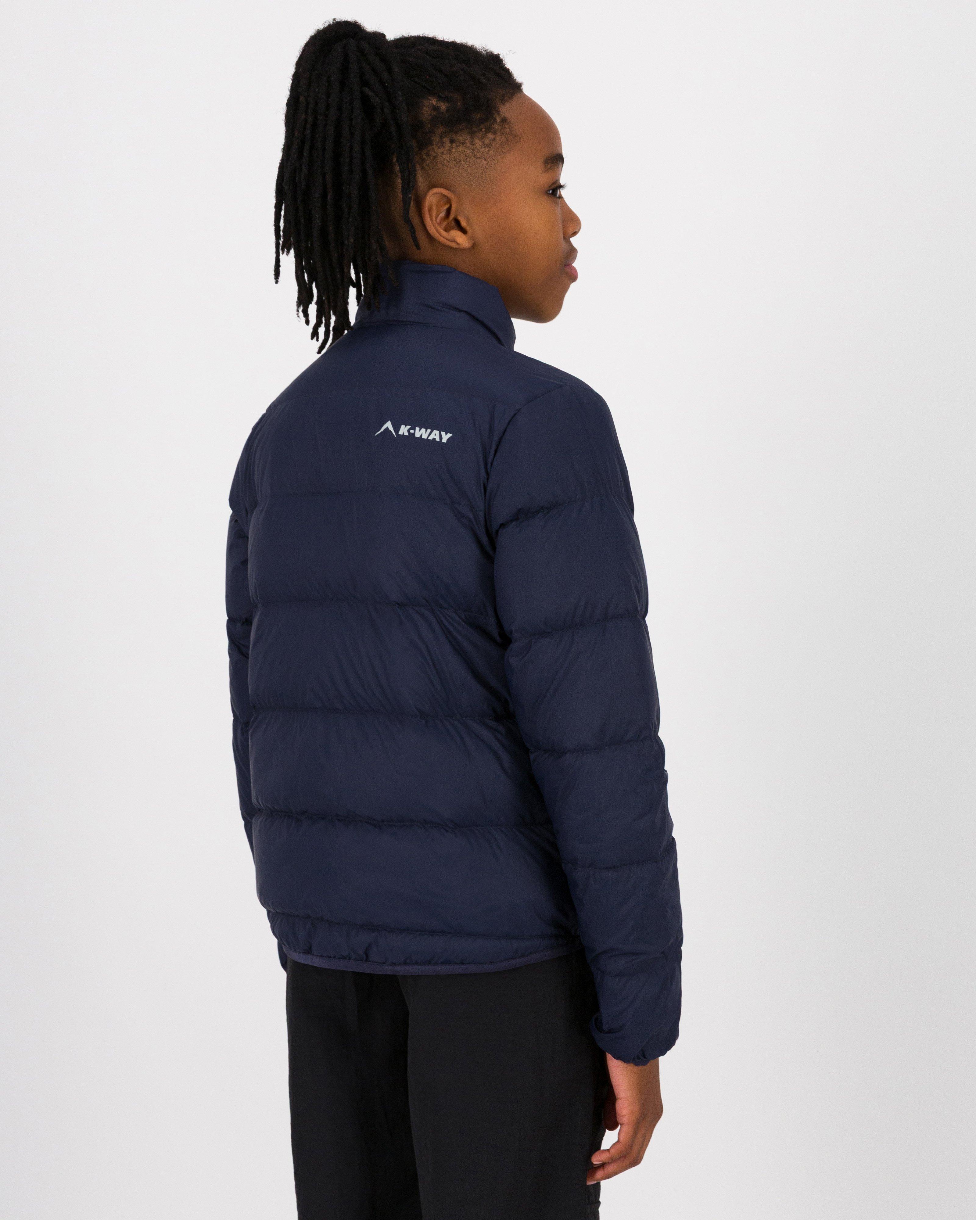 K-Way Youth Aerodown Insulated Puffer Jacket -  Navy