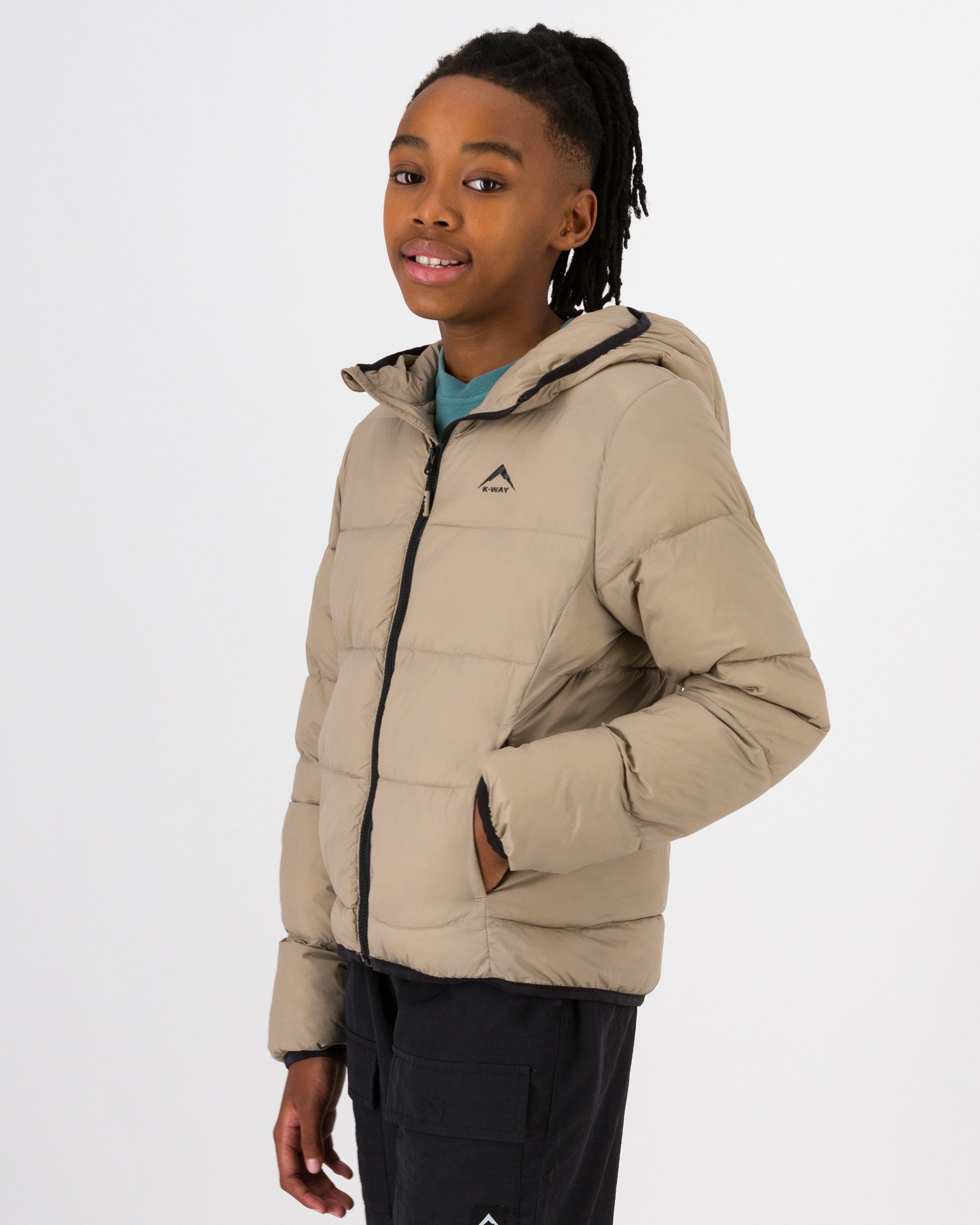 K-Way Youth AeroQuest Insulated Puffer Jacket -  Stone