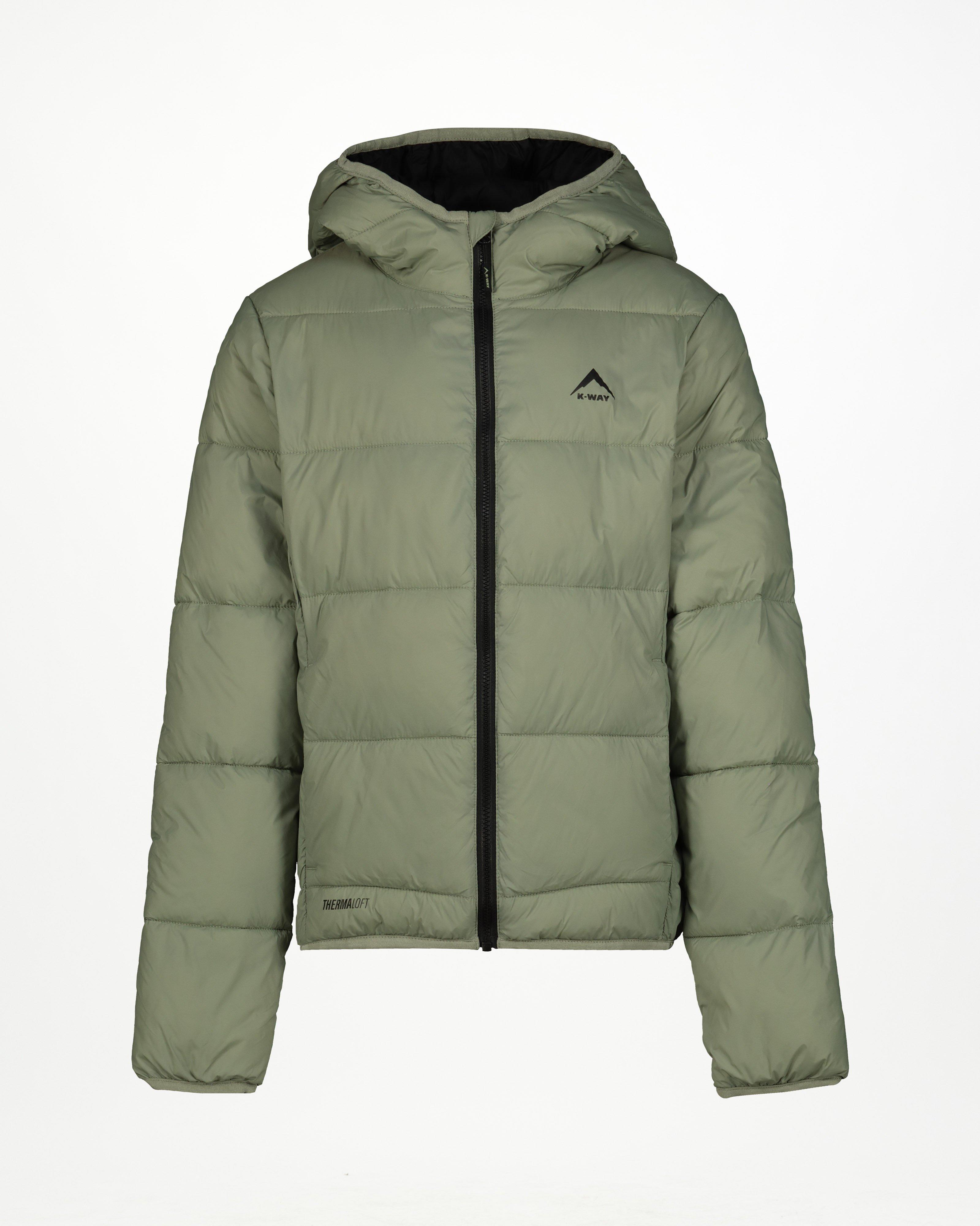 K-Way Youth AeroQuest Insulated Puffer Jacket -  Light Green