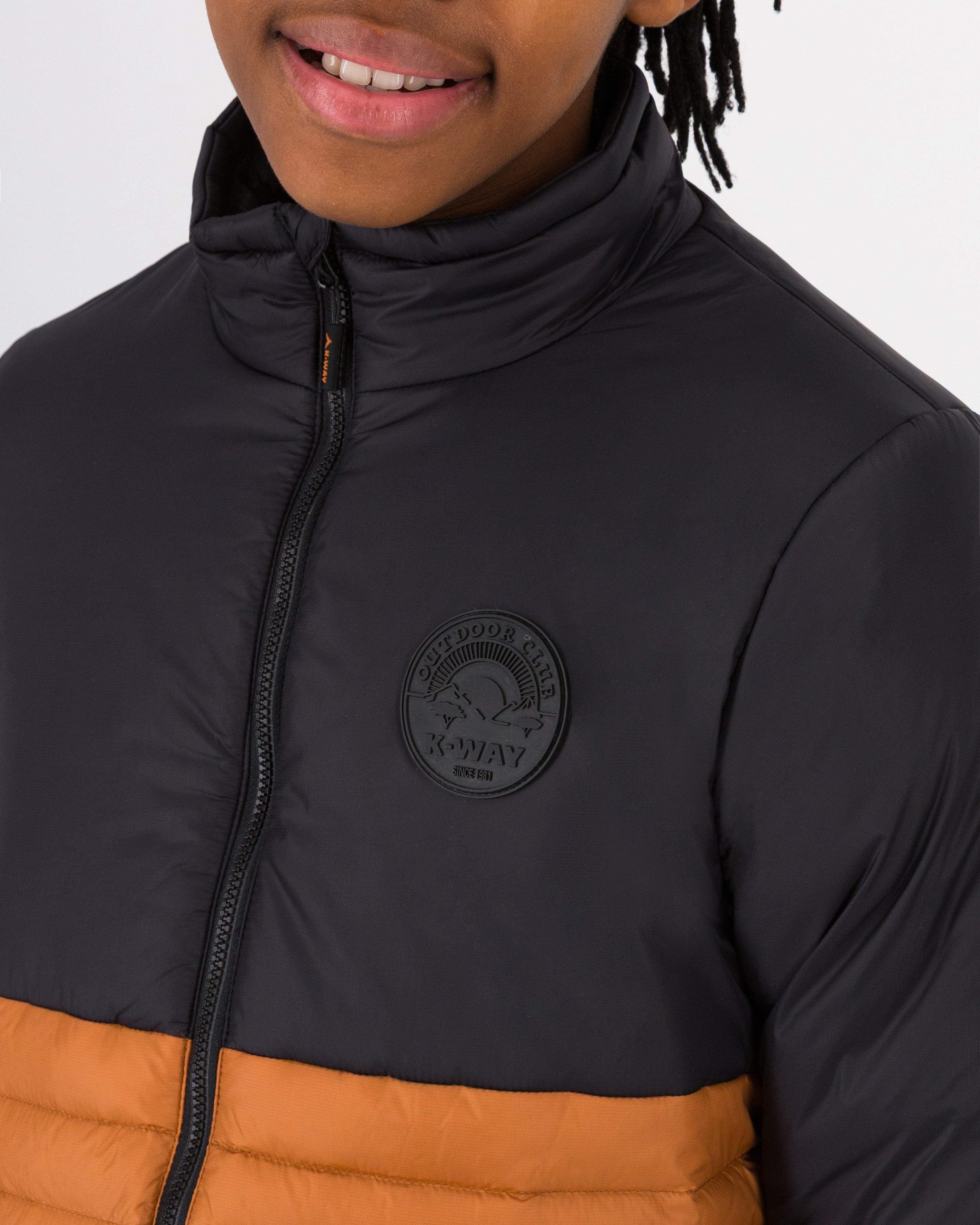 K-Way Youth Hybrid Insulated Jacket -  Black