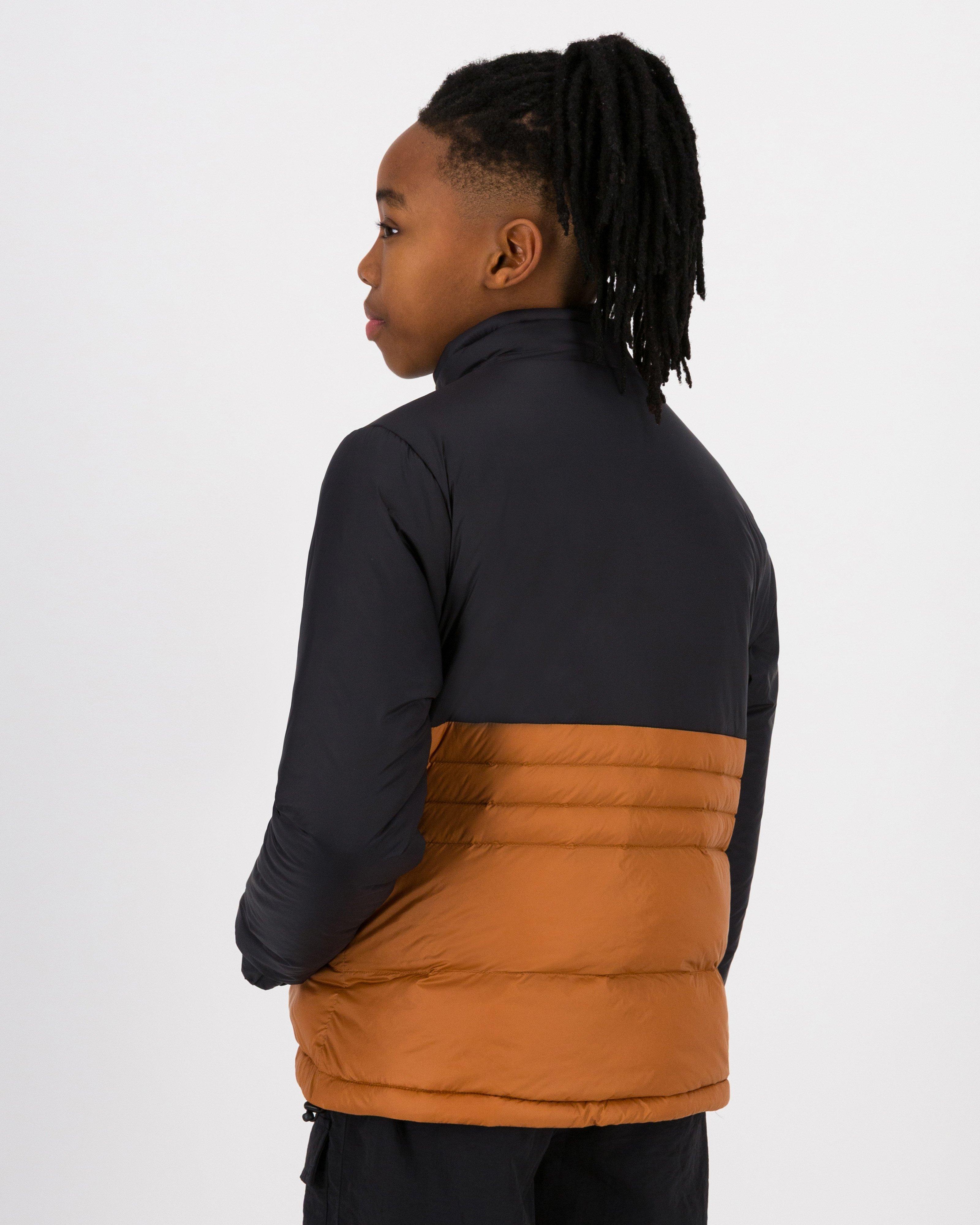 K-Way Youth Hybrid Insulated Jacket -  Black