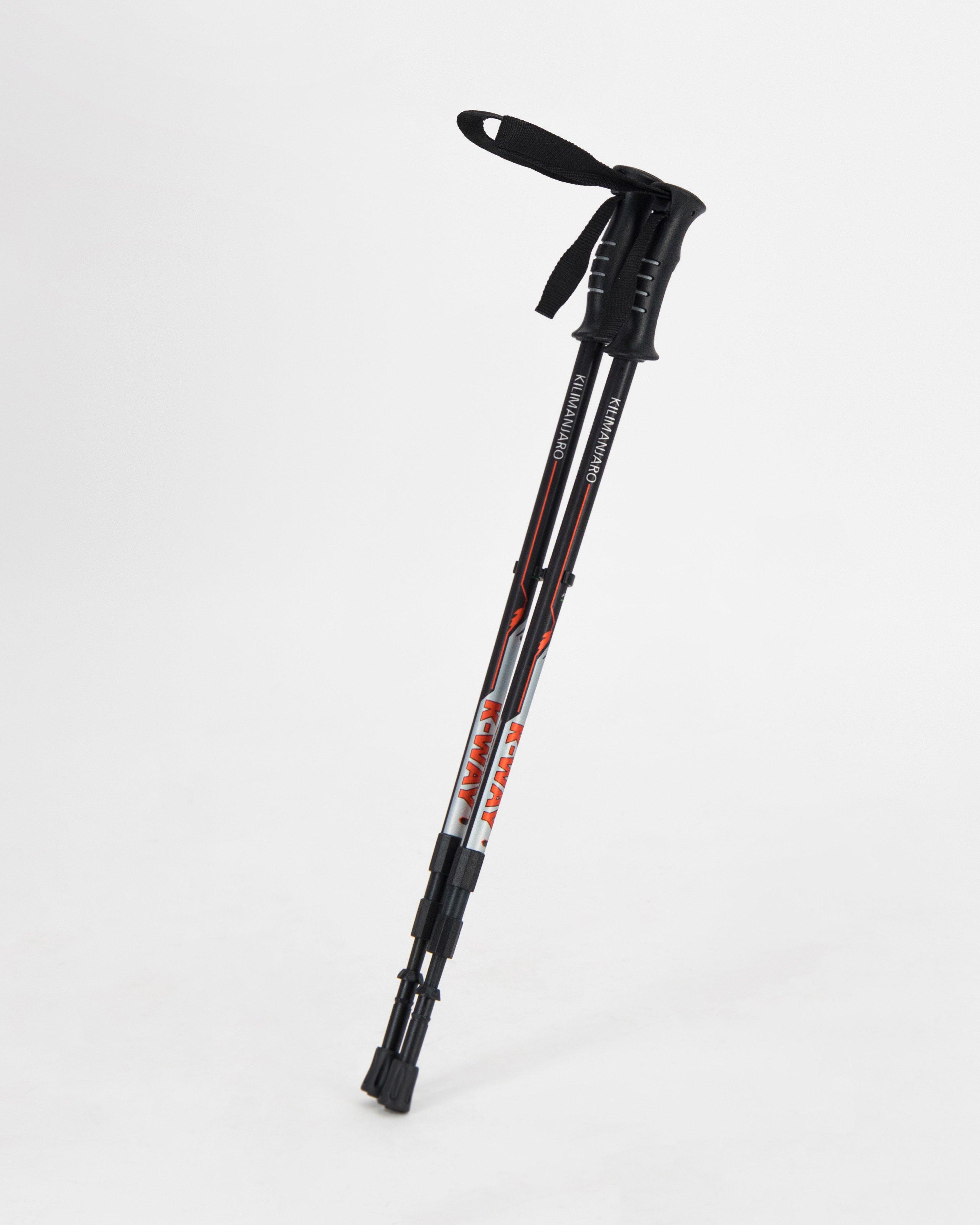 K-Way Expedition Series Kilimanjaro Trekking Poles -  Black/Red