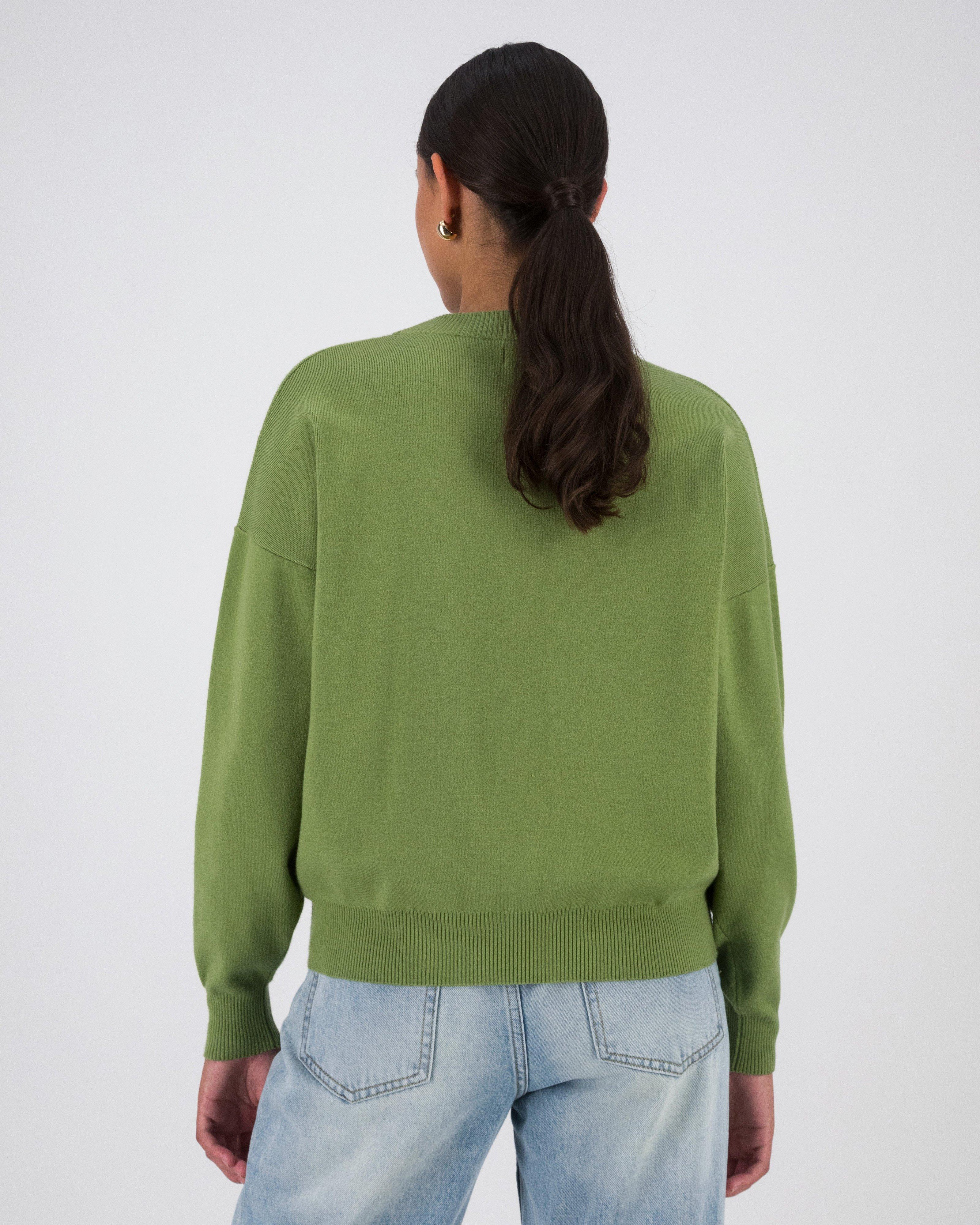 Women's Charlotte Pullover  -  Light Green