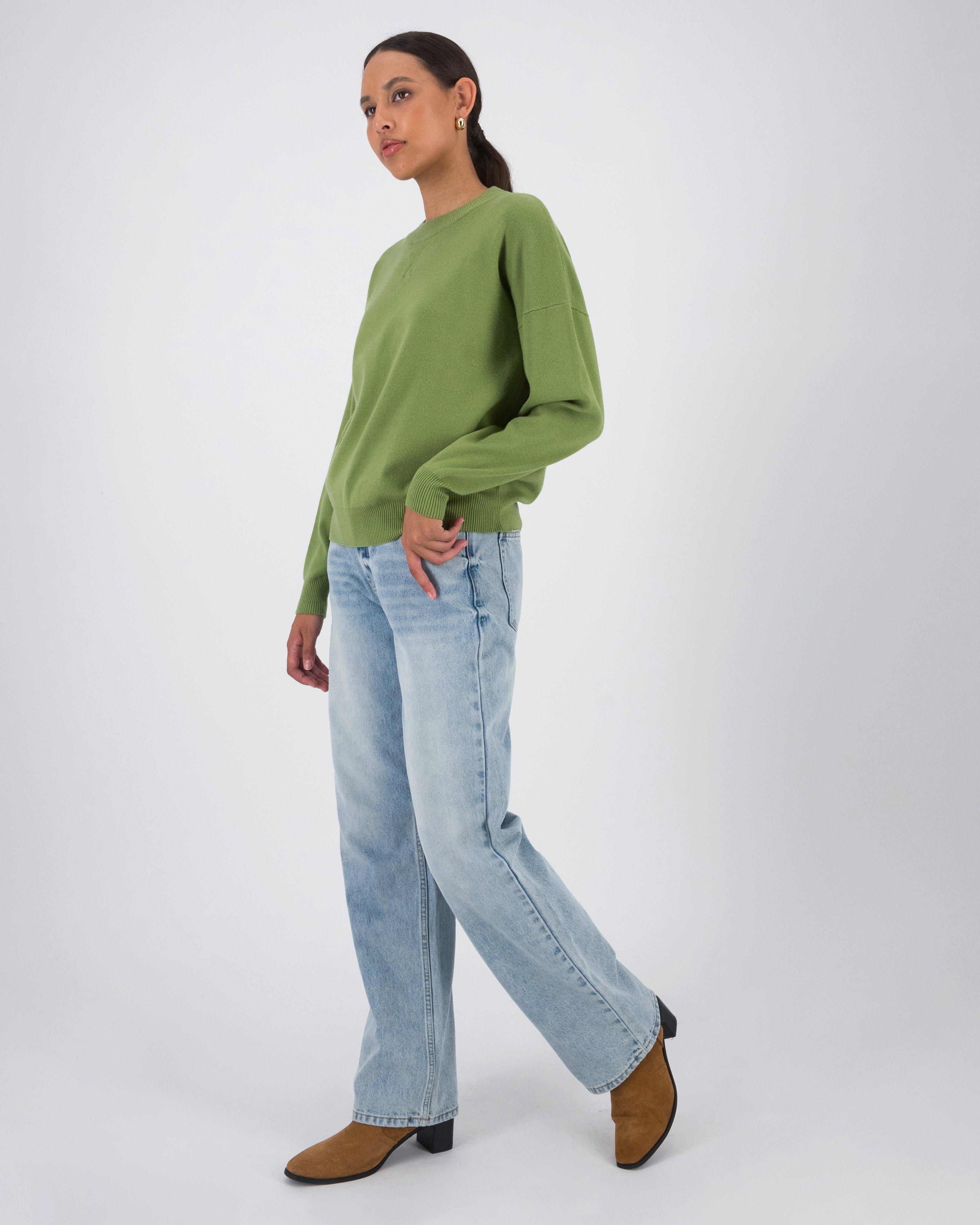 Women's Charlotte Pullover  -  Light Green