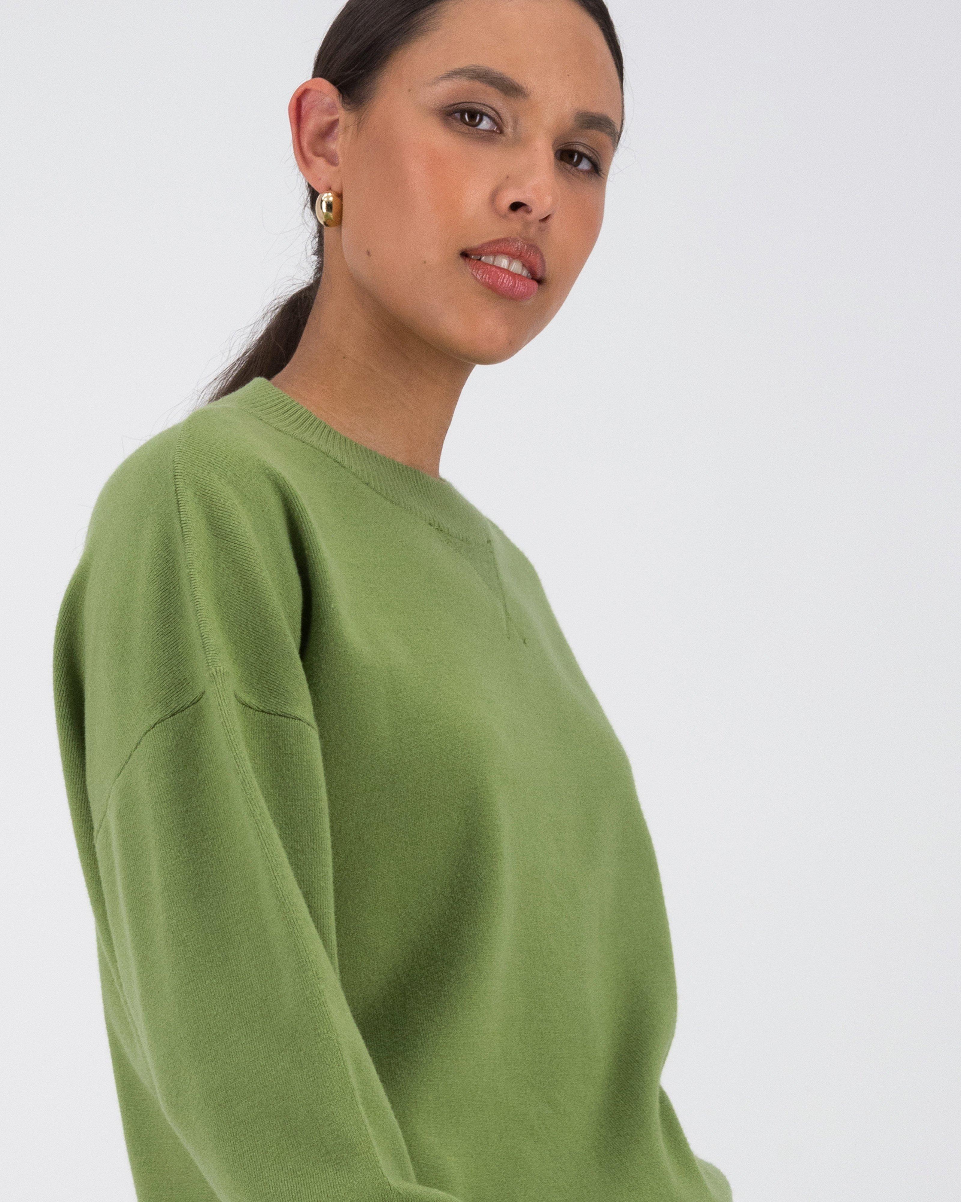 Women's Charlotte Pullover  -  Light Green