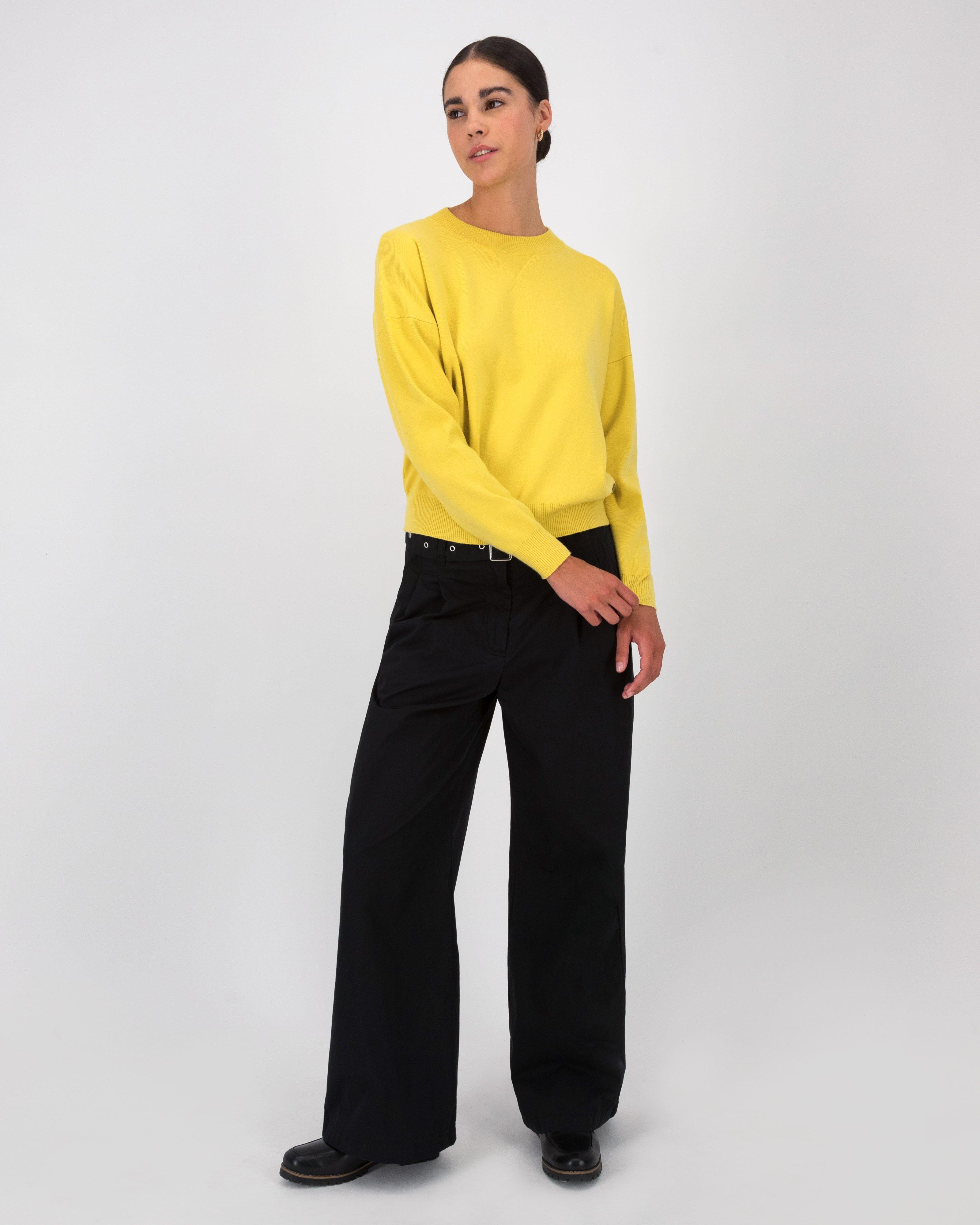 Women's Charlotte Pullover  -  Yellow