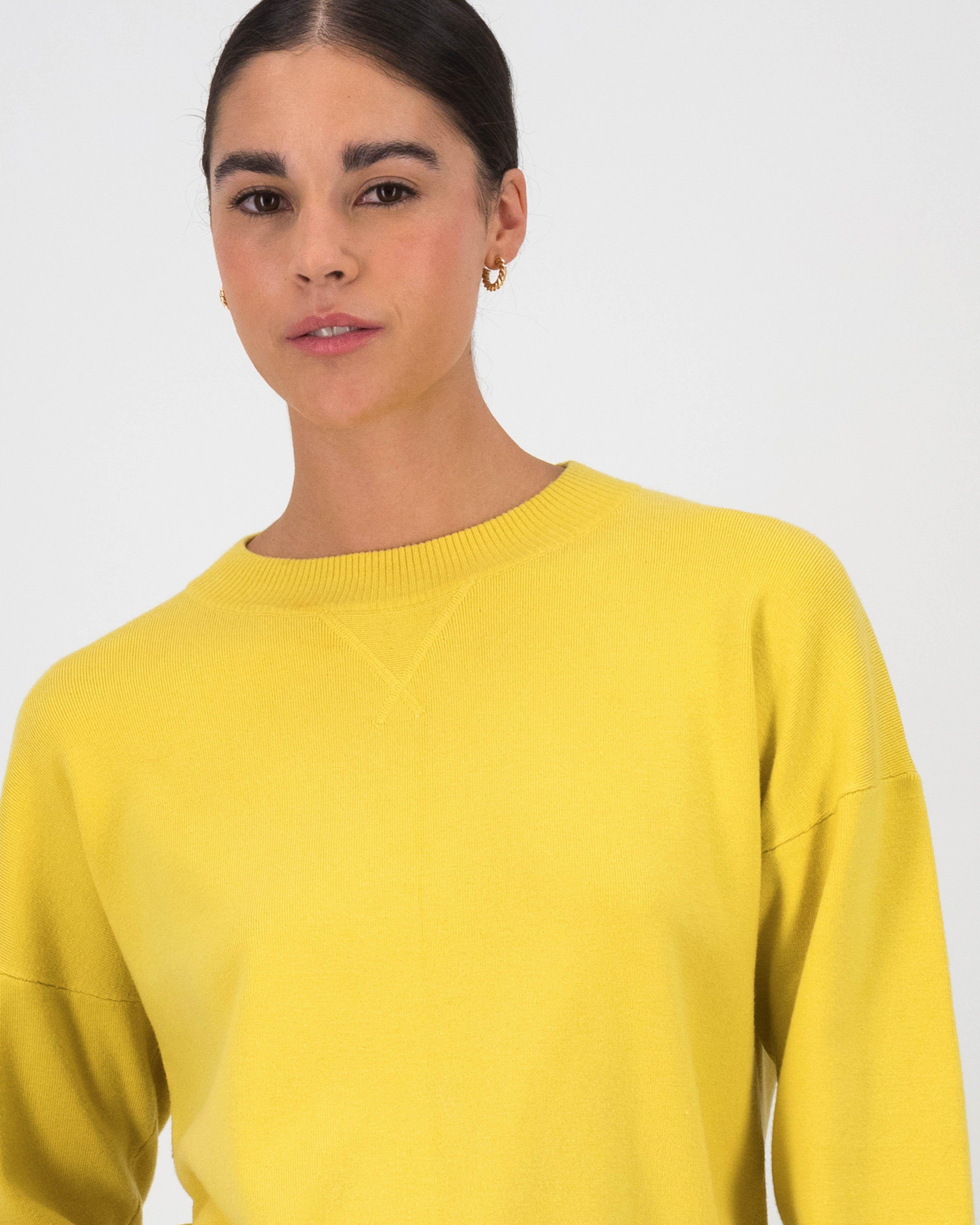 Women's Charlotte Pullover  -  Yellow