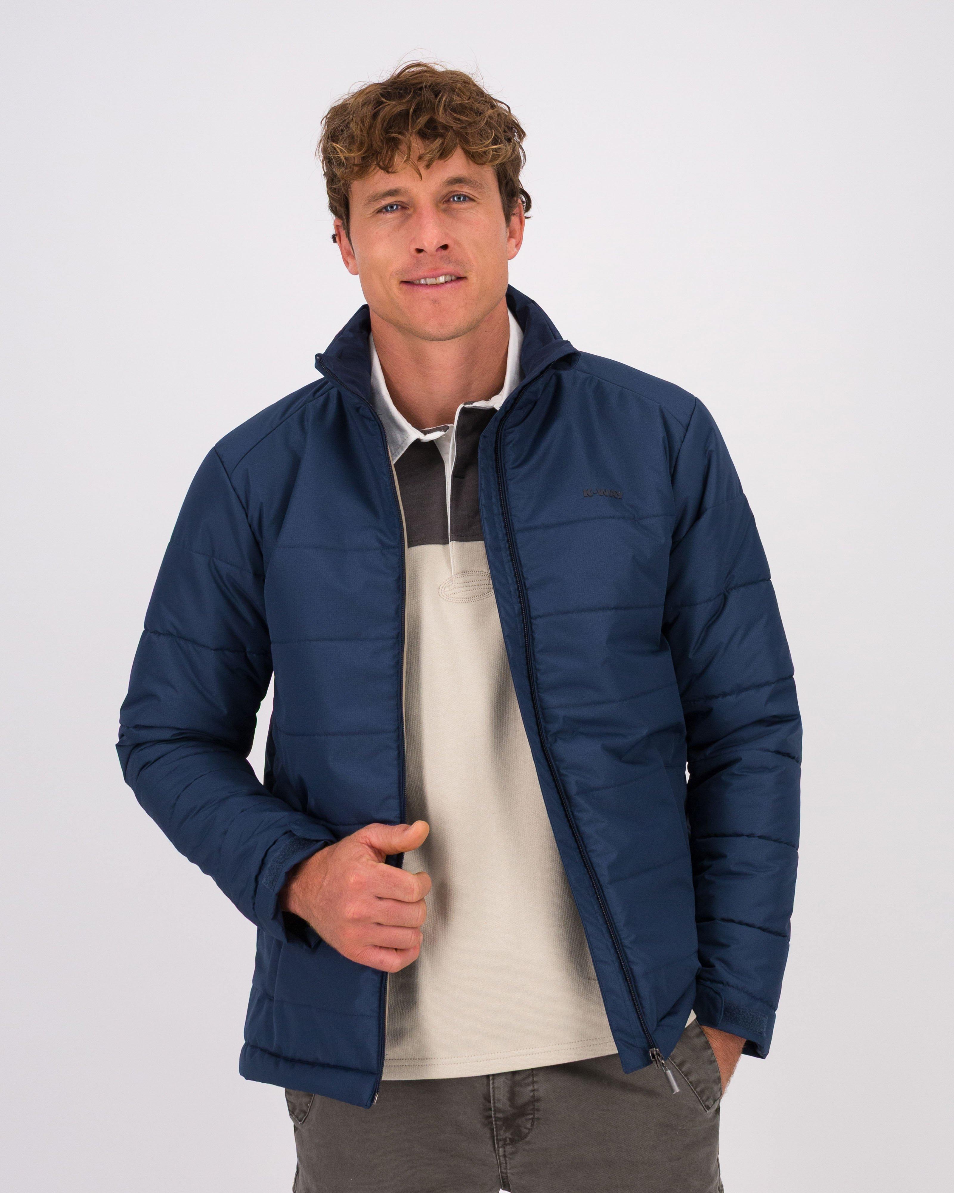 K-Way Elements x Gerber & Co. Men's Toughest Merino Wool Puffer -  Blue