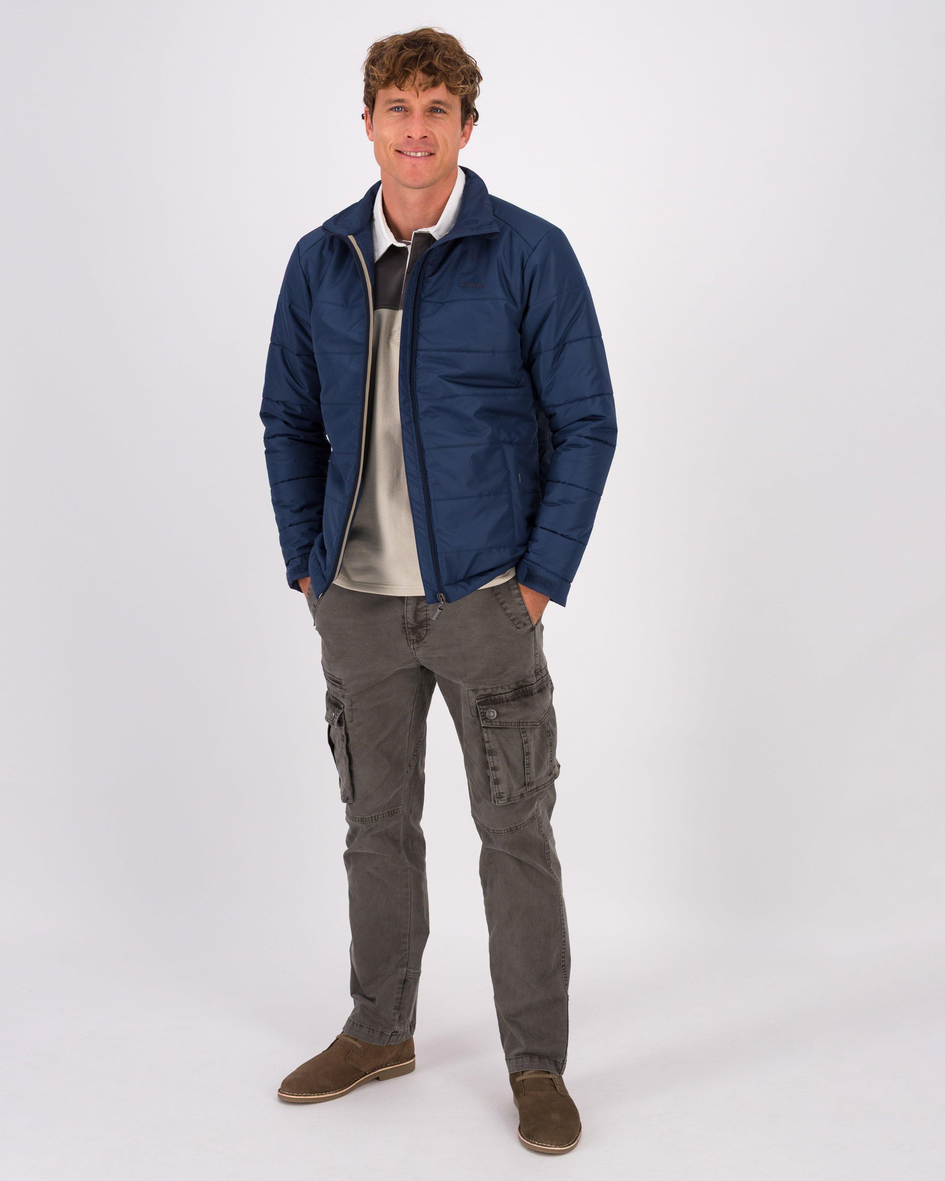 K-Way Elements x Gerber & Co. Men's Toughest Merino Wool Puffer -  Blue