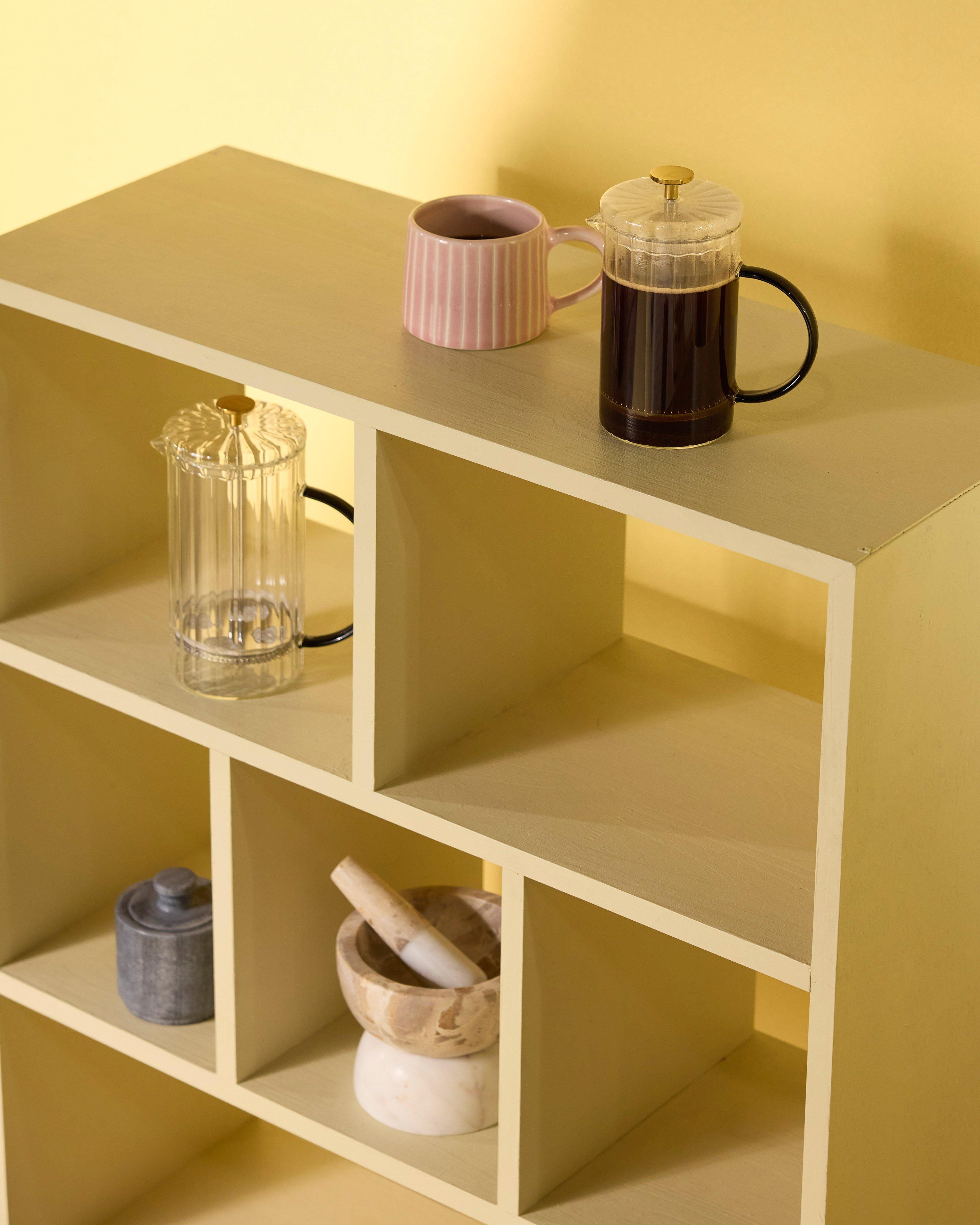 Monochrome Double Coffee Plunger -  No Colour