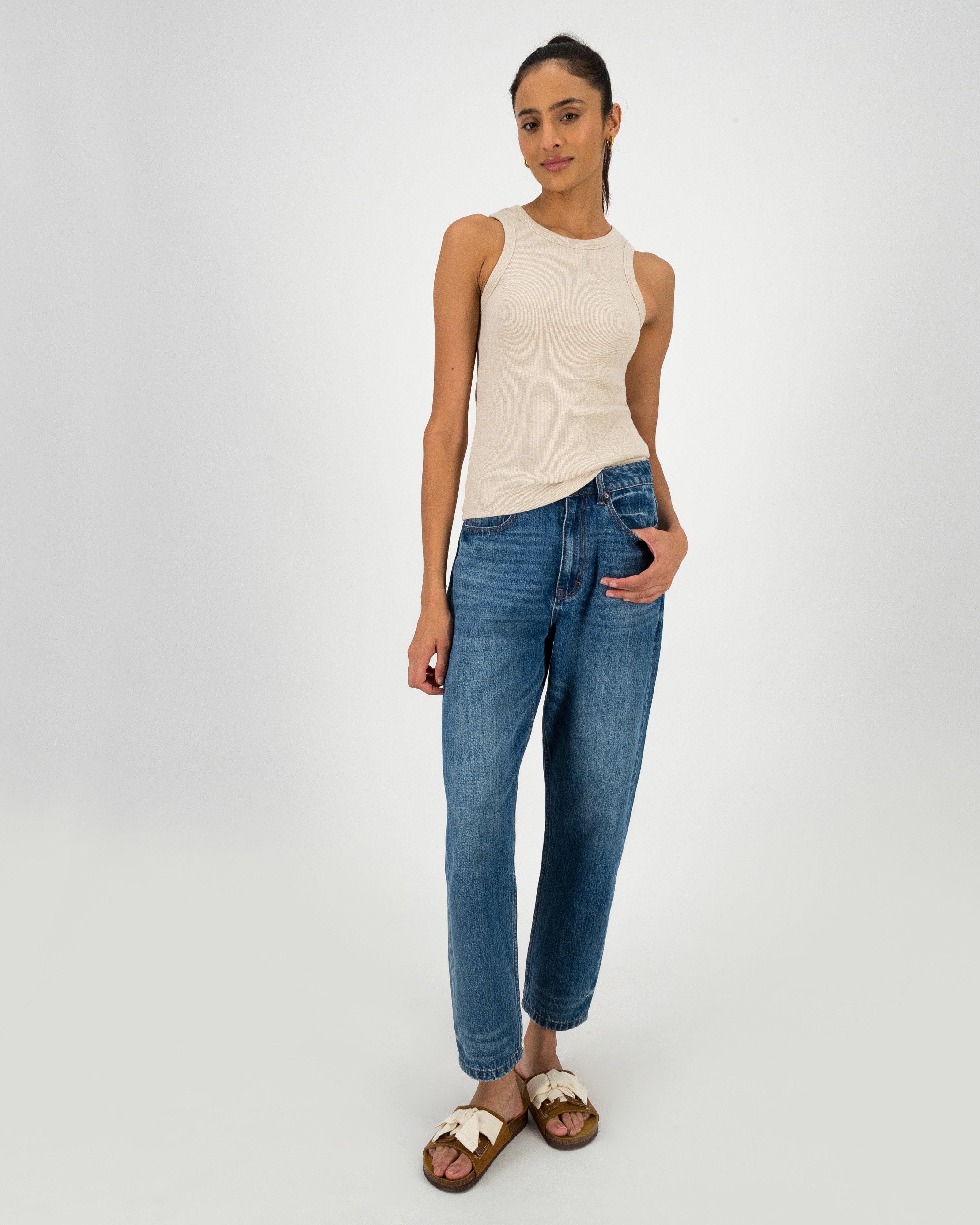 Ariella Melange Tank -  Oatmeal