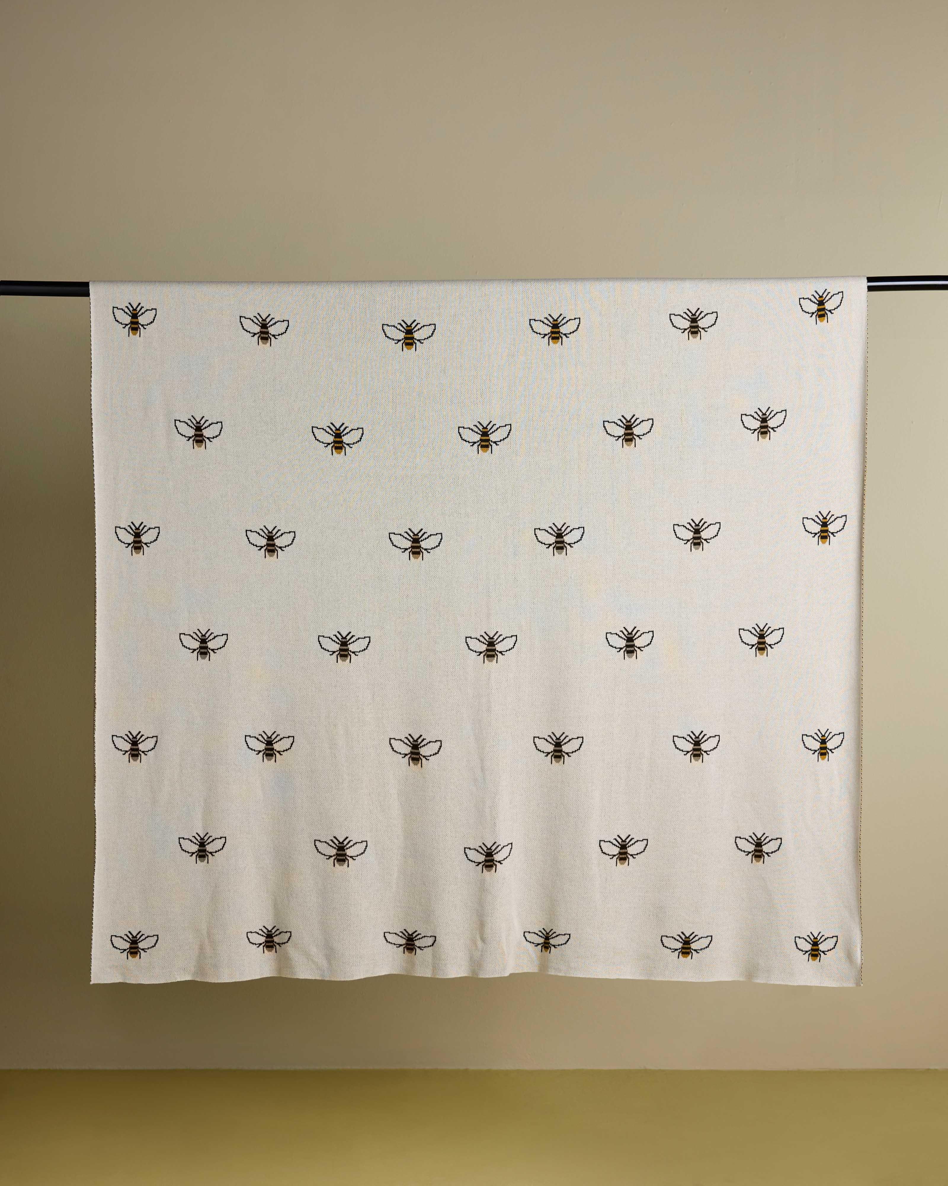 Honey Bee Kids Blanket -  Milk
