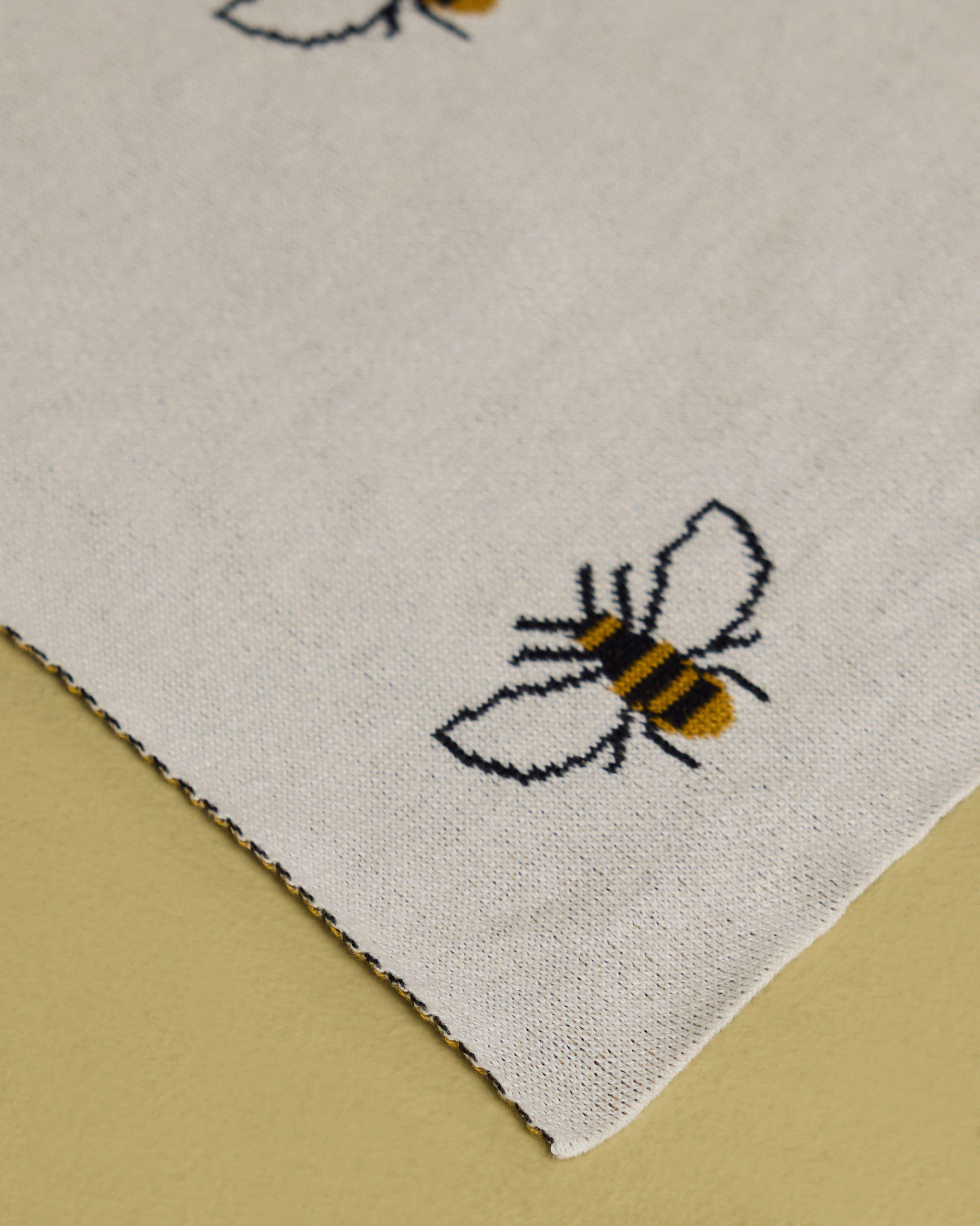 Honey Bee Kids Blanket -  Milk