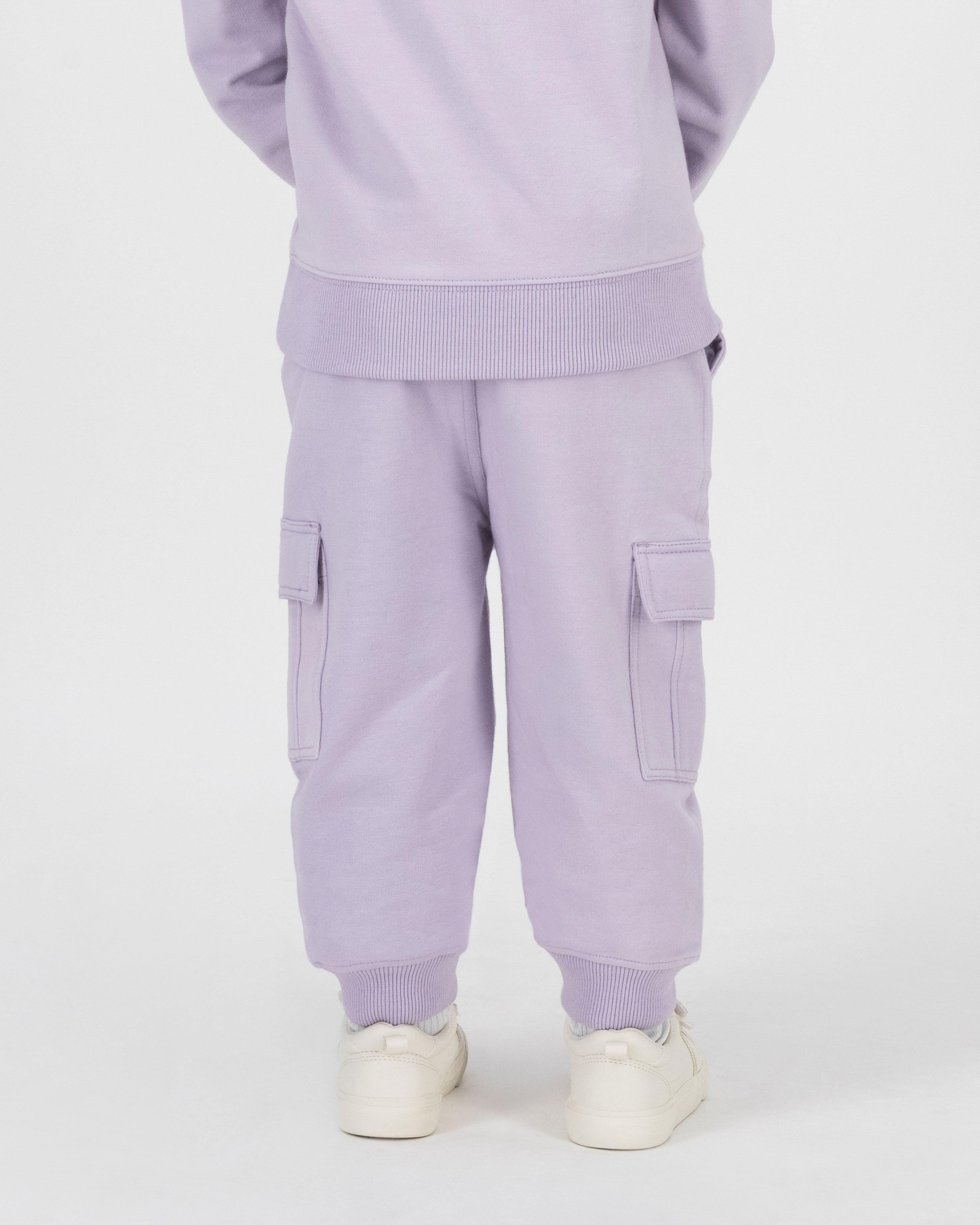 K-Way Kids Lilly Fleece Joggers -  Light Lilac