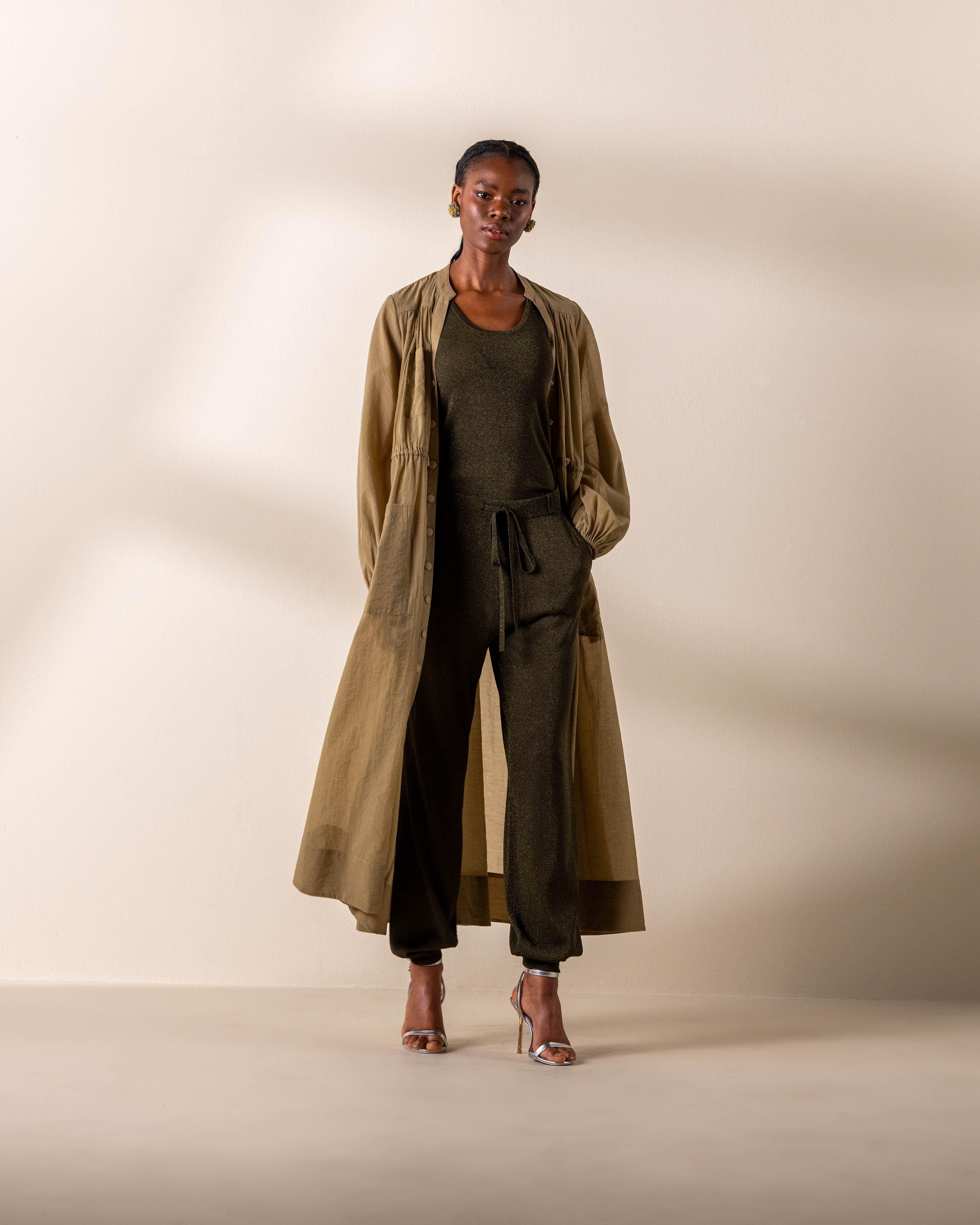 KLûK CGDT x Poetry Knitwear Pant -  Dark Olive